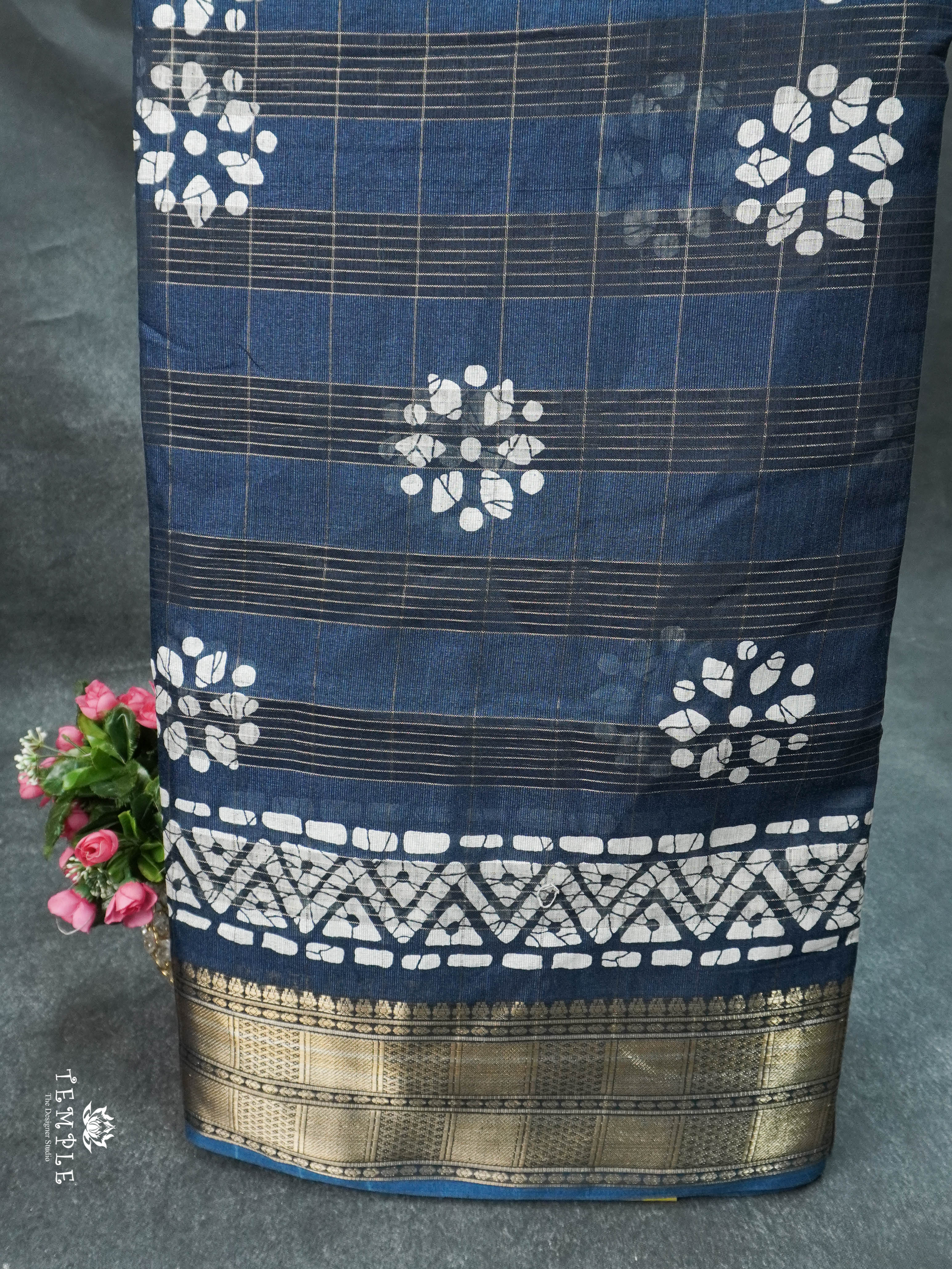 Batik Printed Saree | TTDS1620 | Pongal Fest