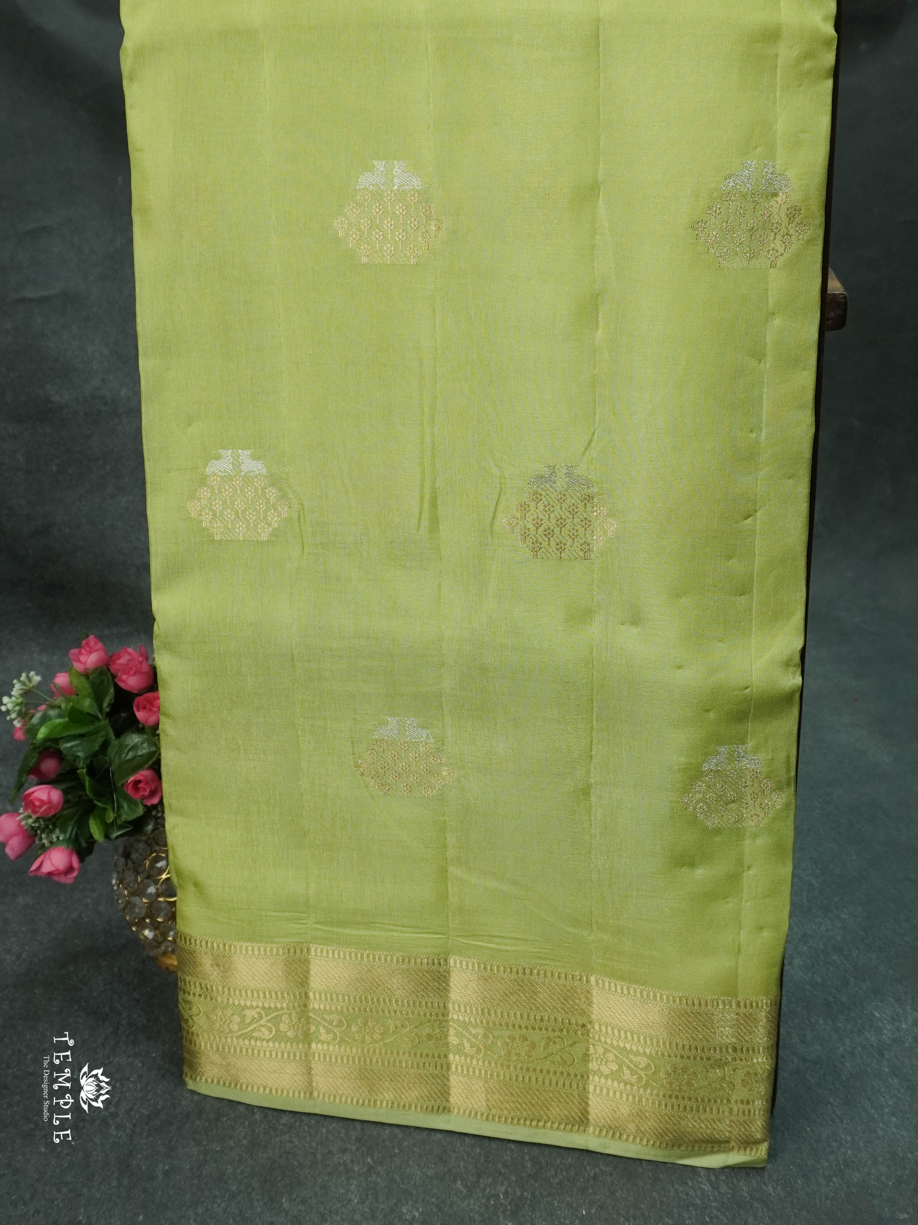 Viscose Georgette Saree | TTDS1617 | Pongal Fest