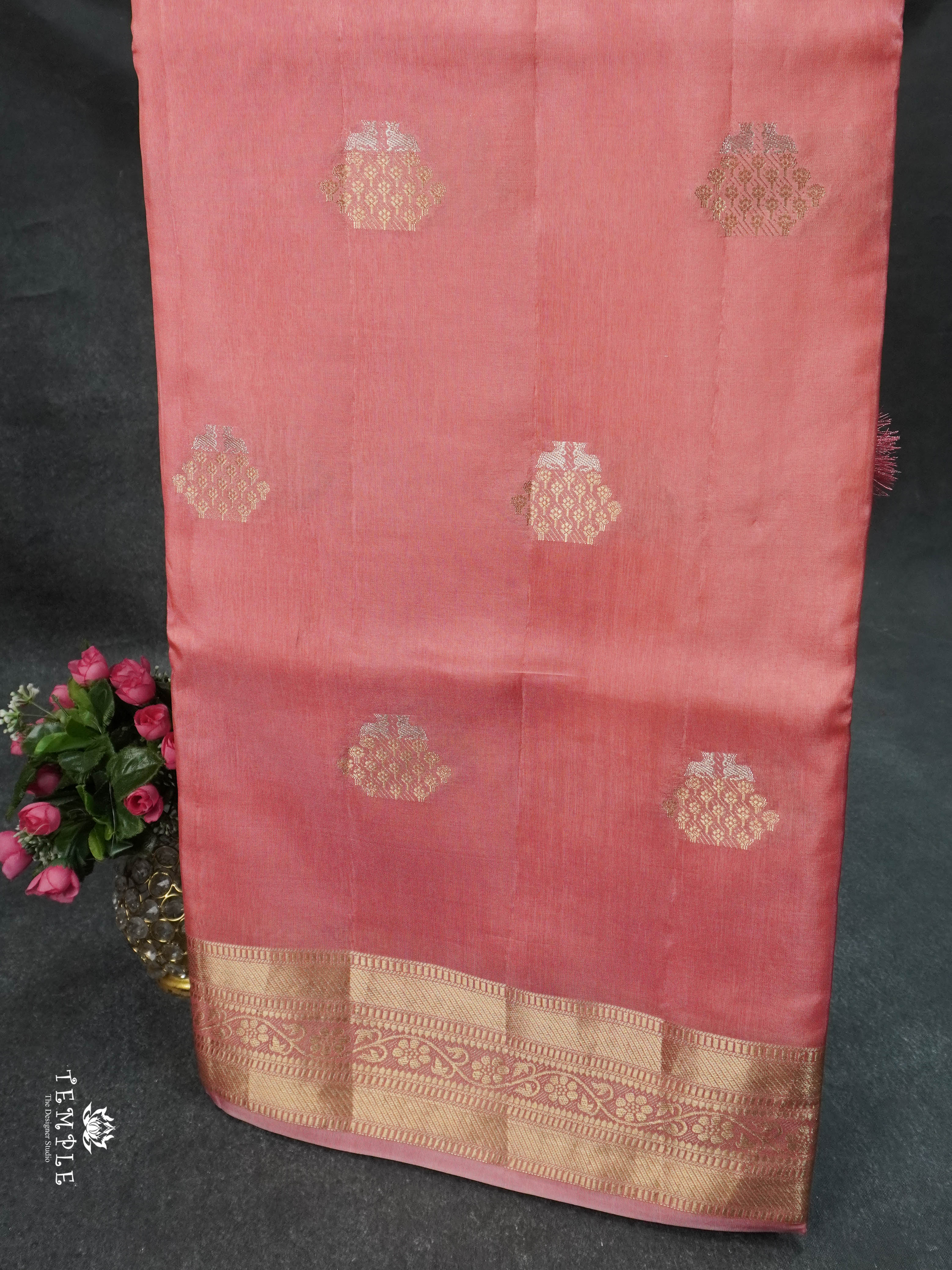 Viscose Georgette Saree | TTDS1617 | Pongal Fest