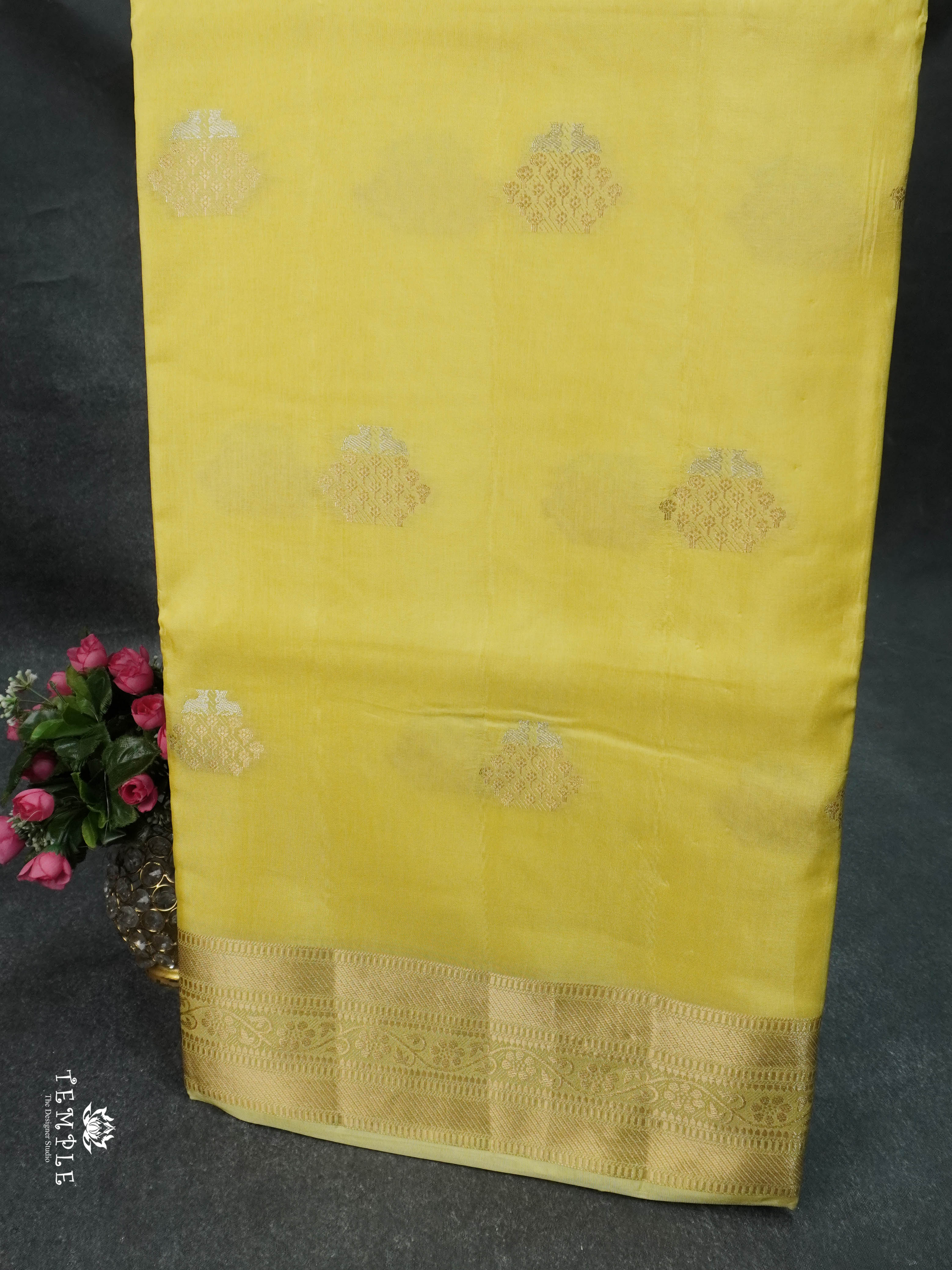 Viscose Georgette Saree | TTDS1617 | Pongal Fest