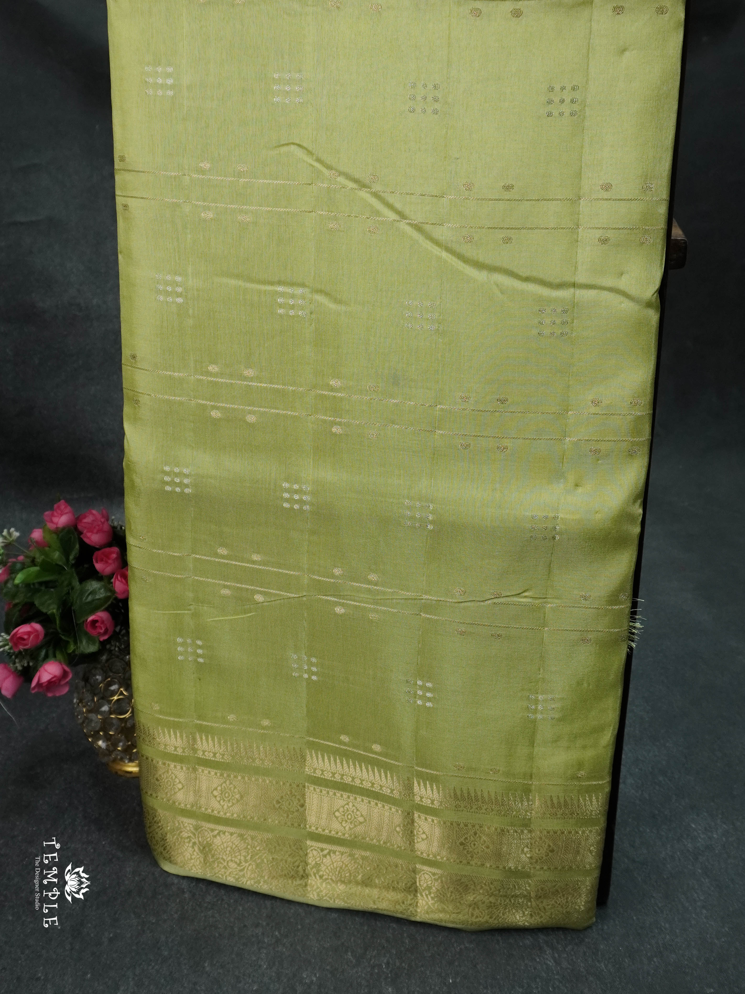 Viscose Georgette Saree | TTDS1618 | Pongal Fest