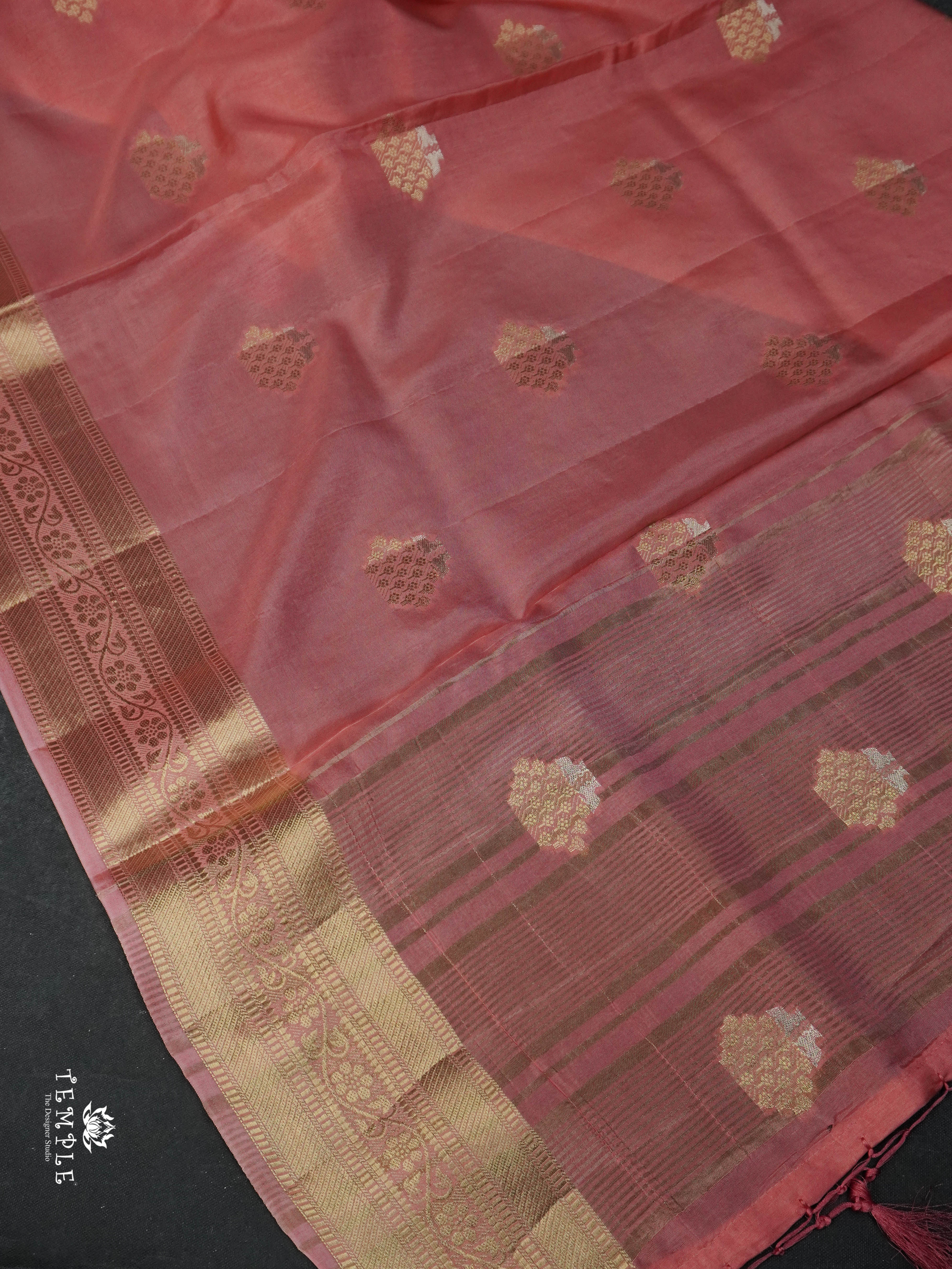 Viscose Georgette Saree | TTDS1617 | Pongal Fest