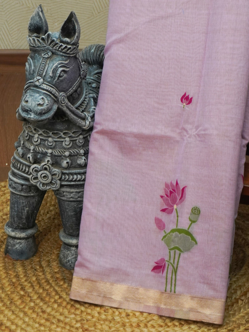 Munga Silk Cotton Saree | TTDS3502