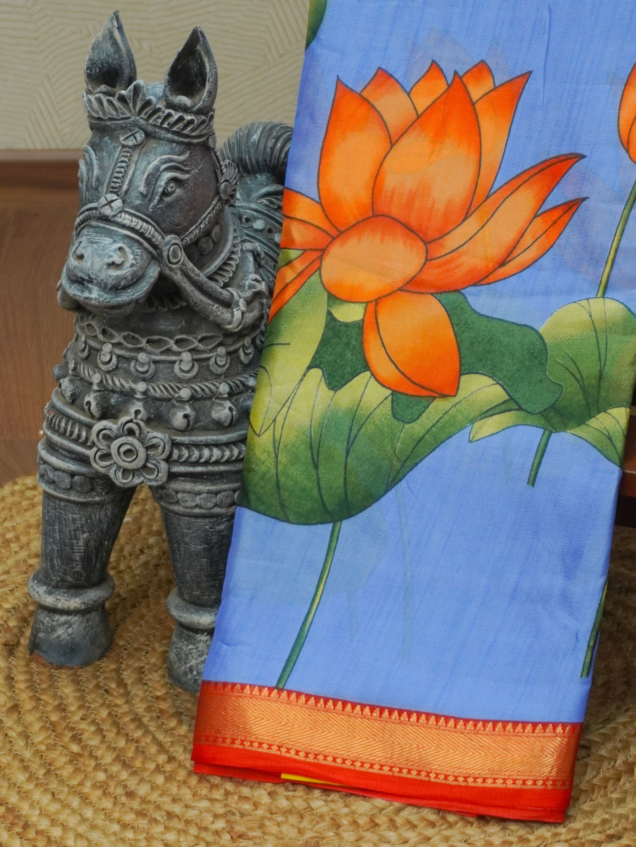 Semi Mysore Silk Saree | TTDS3494