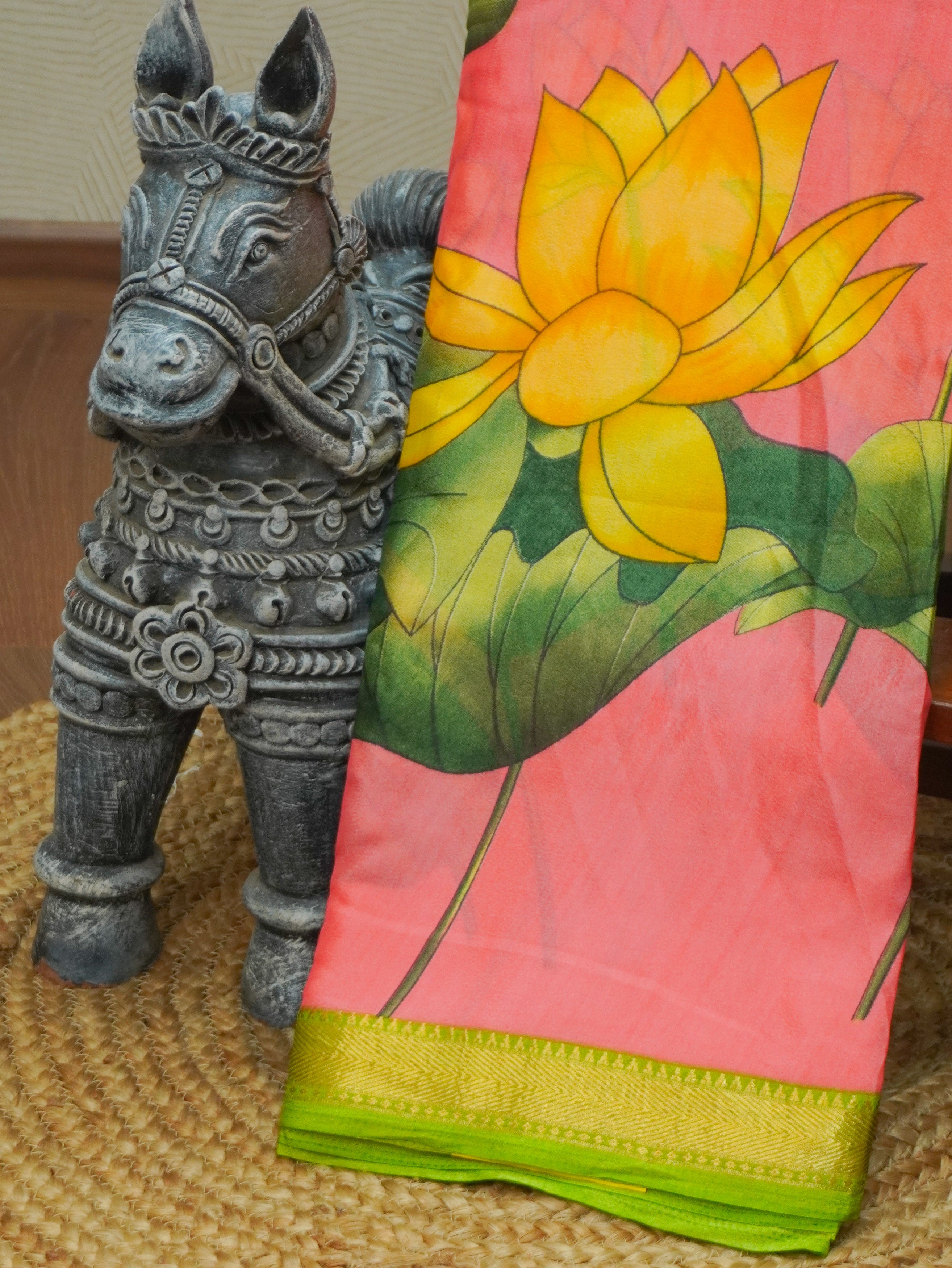 Semi Mysore Silk Saree | TTDS3494