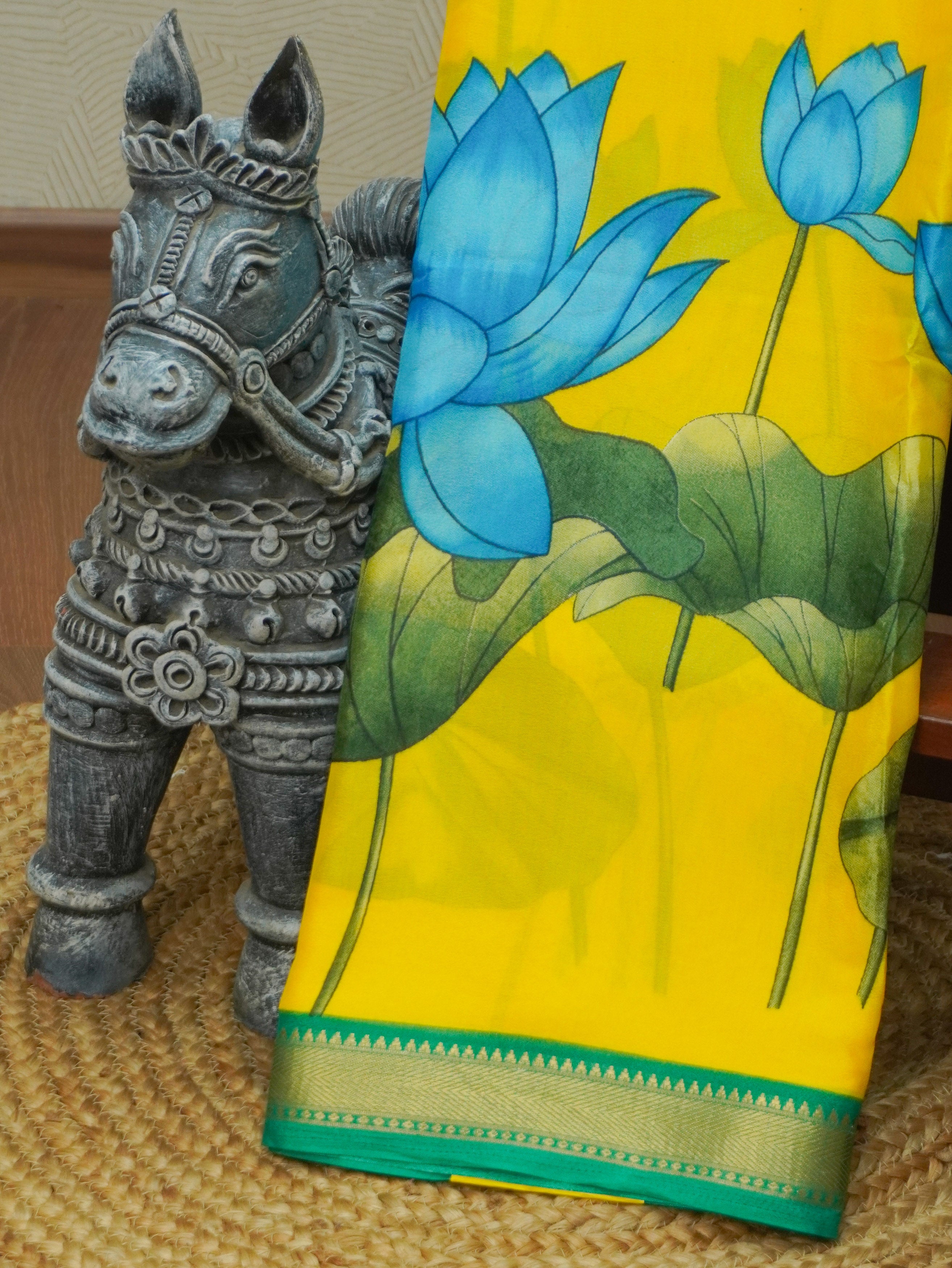 Semi Mysore Silk Saree | TTDS3494