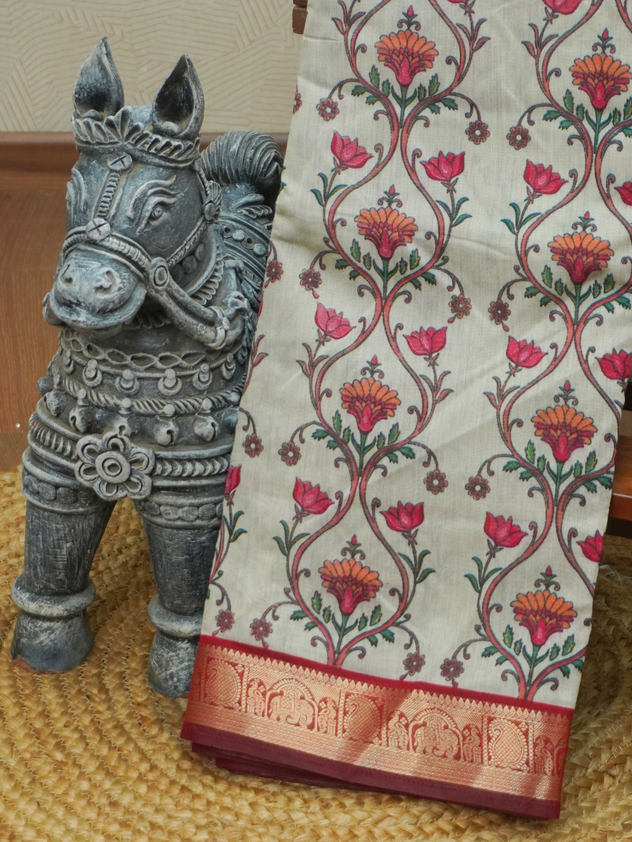 Mangalagiri Cotton Saree | TTDS3491