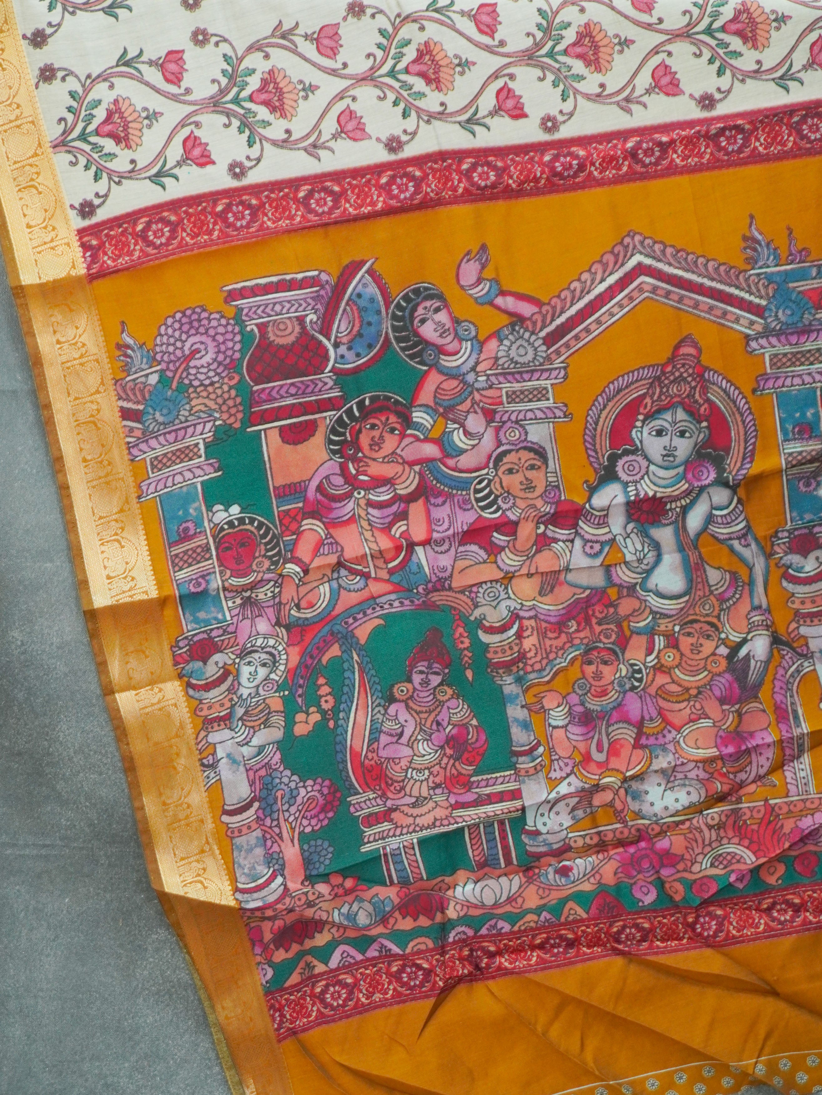 Mangalagiri Cotton Saree | TTDS3491