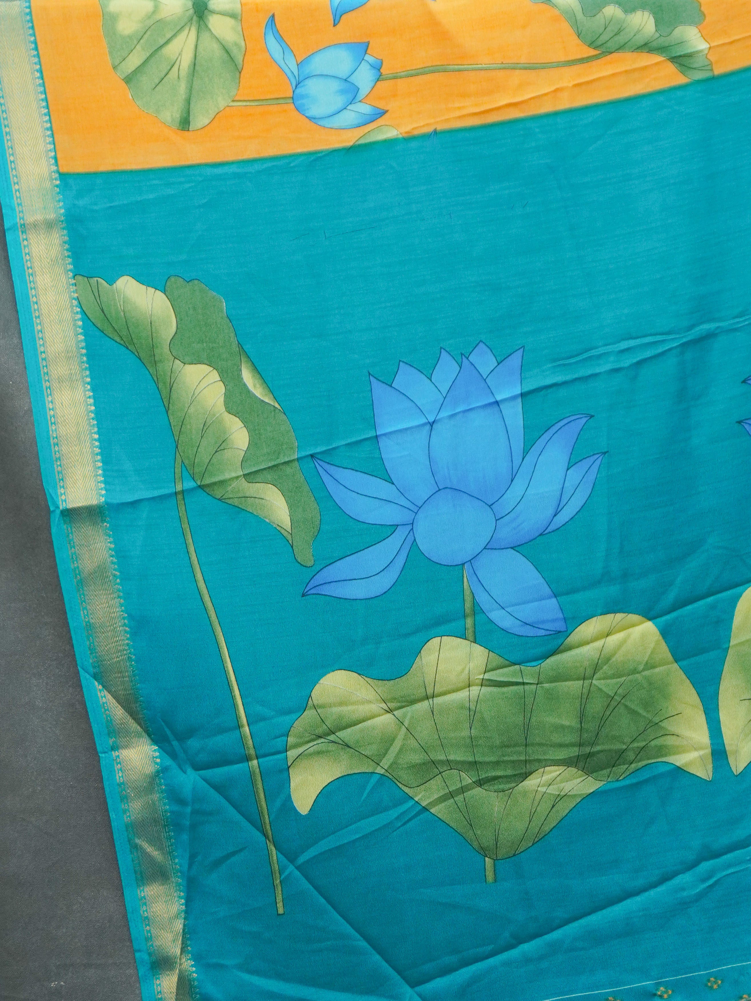 Semi Mysore Silk Saree | TTDS3494