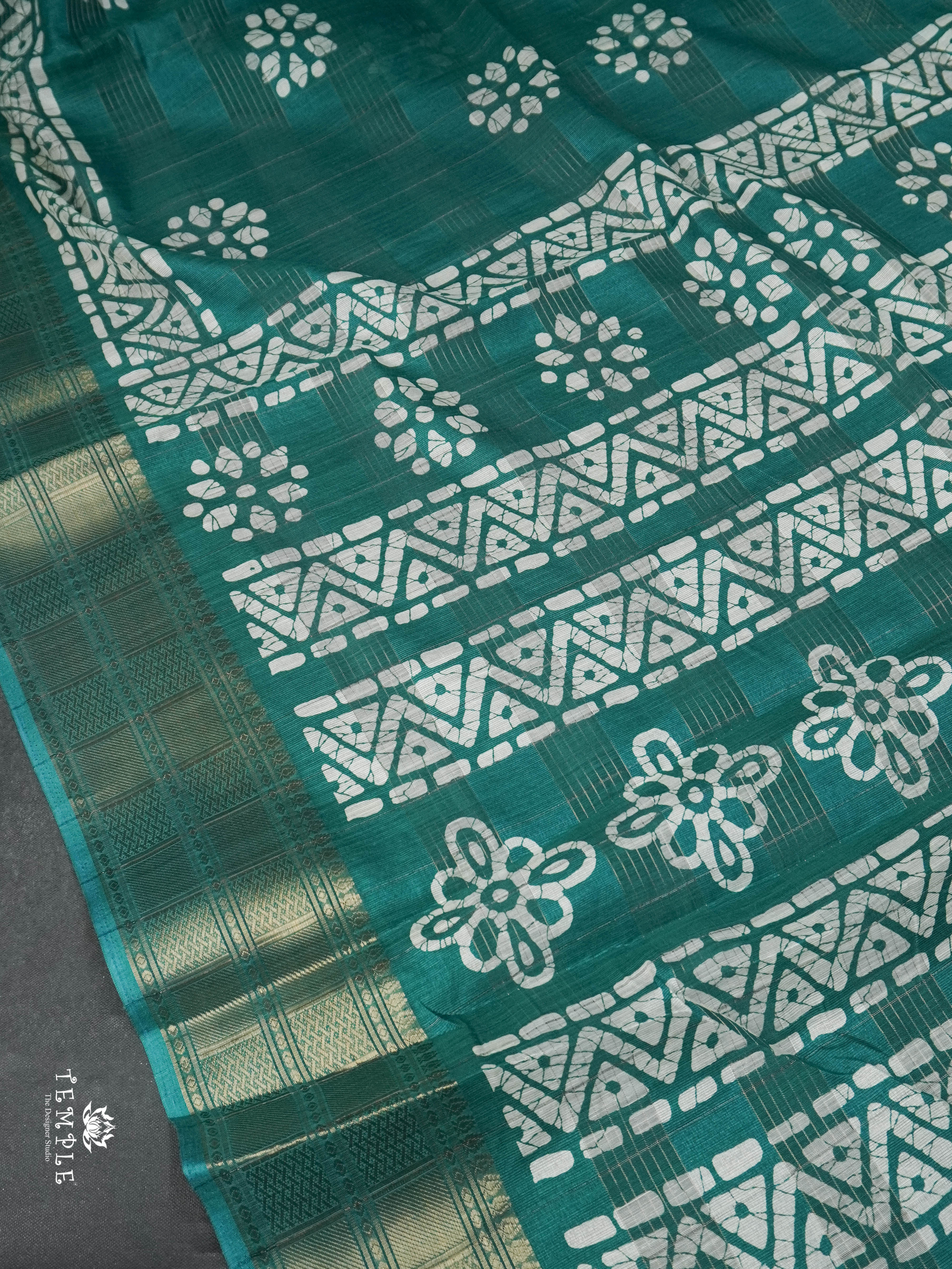 Batik Printed Saree | TTDS1620 | Pongal Fest