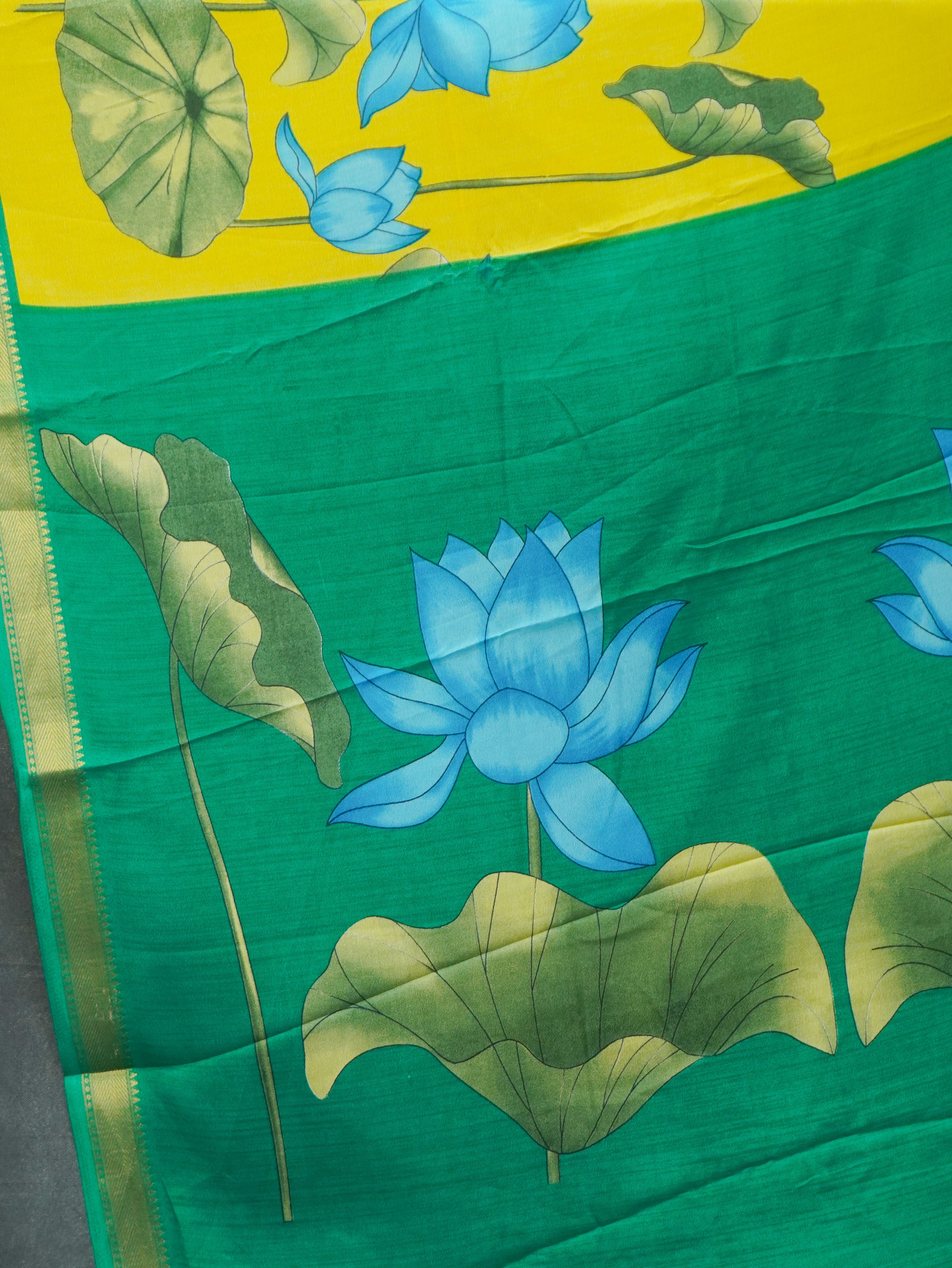 Semi Mysore Silk Saree | TTDS3494