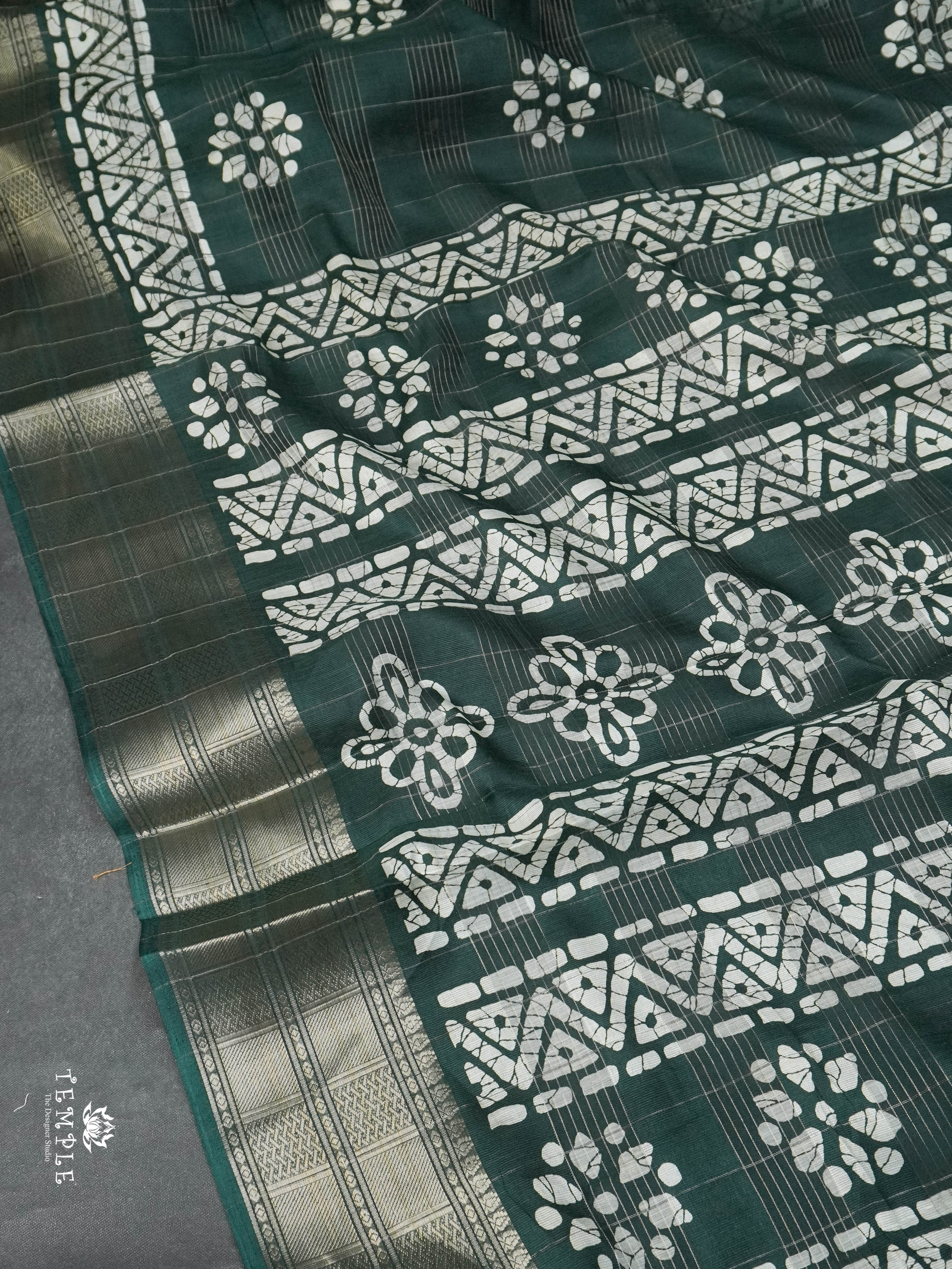 Batik Printed Saree | TTDS1620 | Pongal Fest