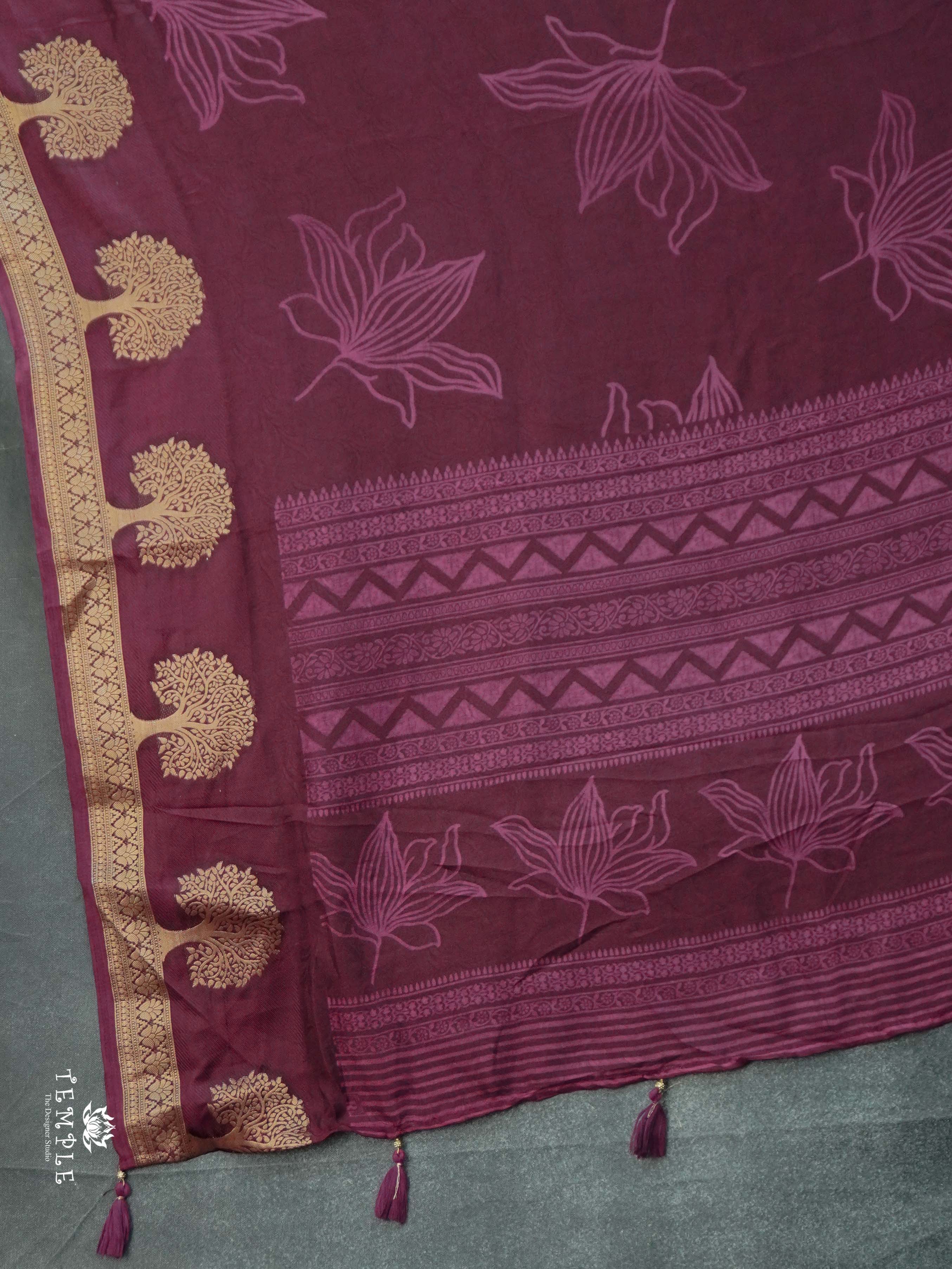 Brasso Silk Saree | TTDS2575
