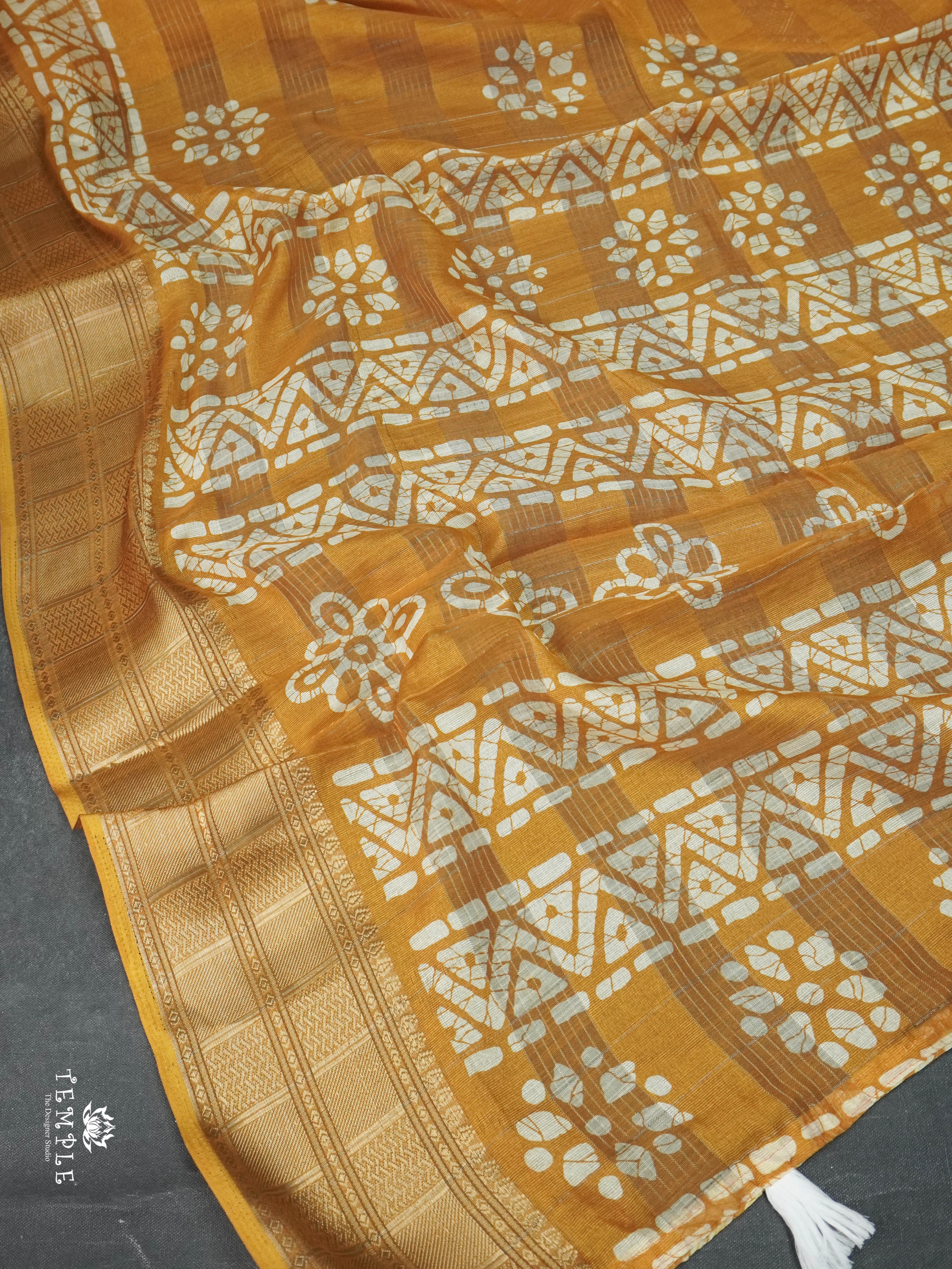 Batik Printed Saree | TTDS1620 | Pongal Fest