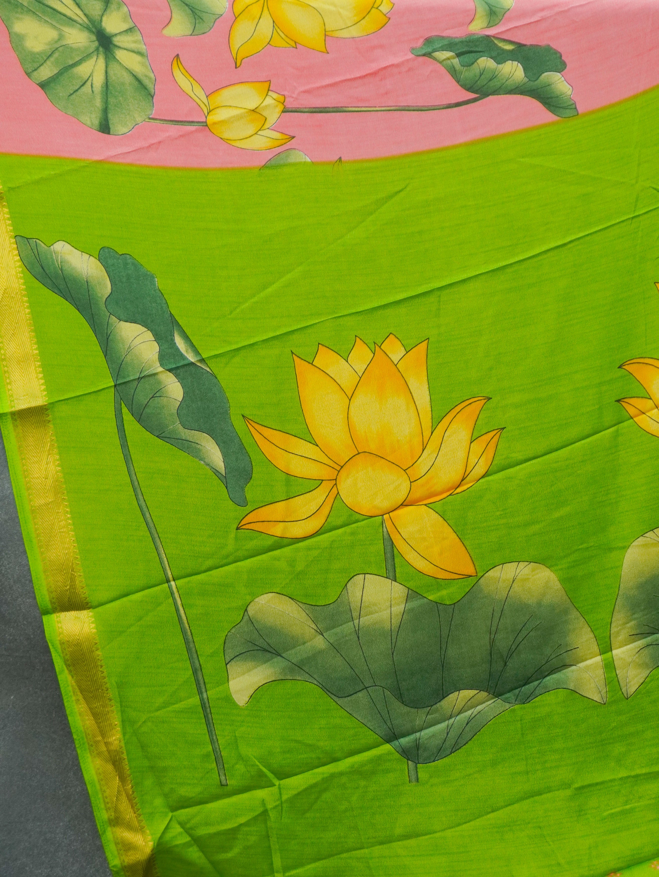 Semi Mysore Silk Saree | TTDS3494