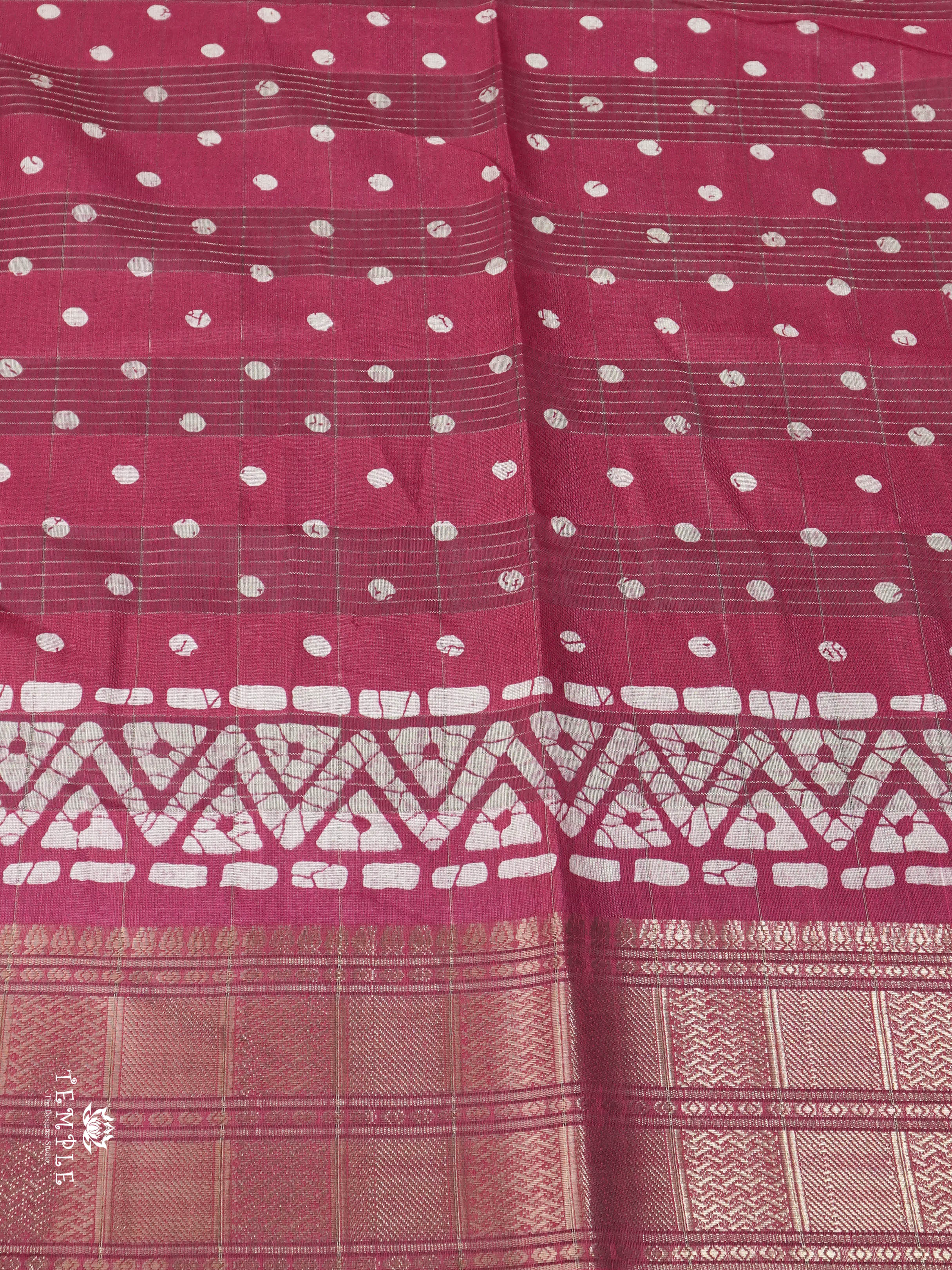 Batik Printed Saree | TTDS1620 | Pongal Fest