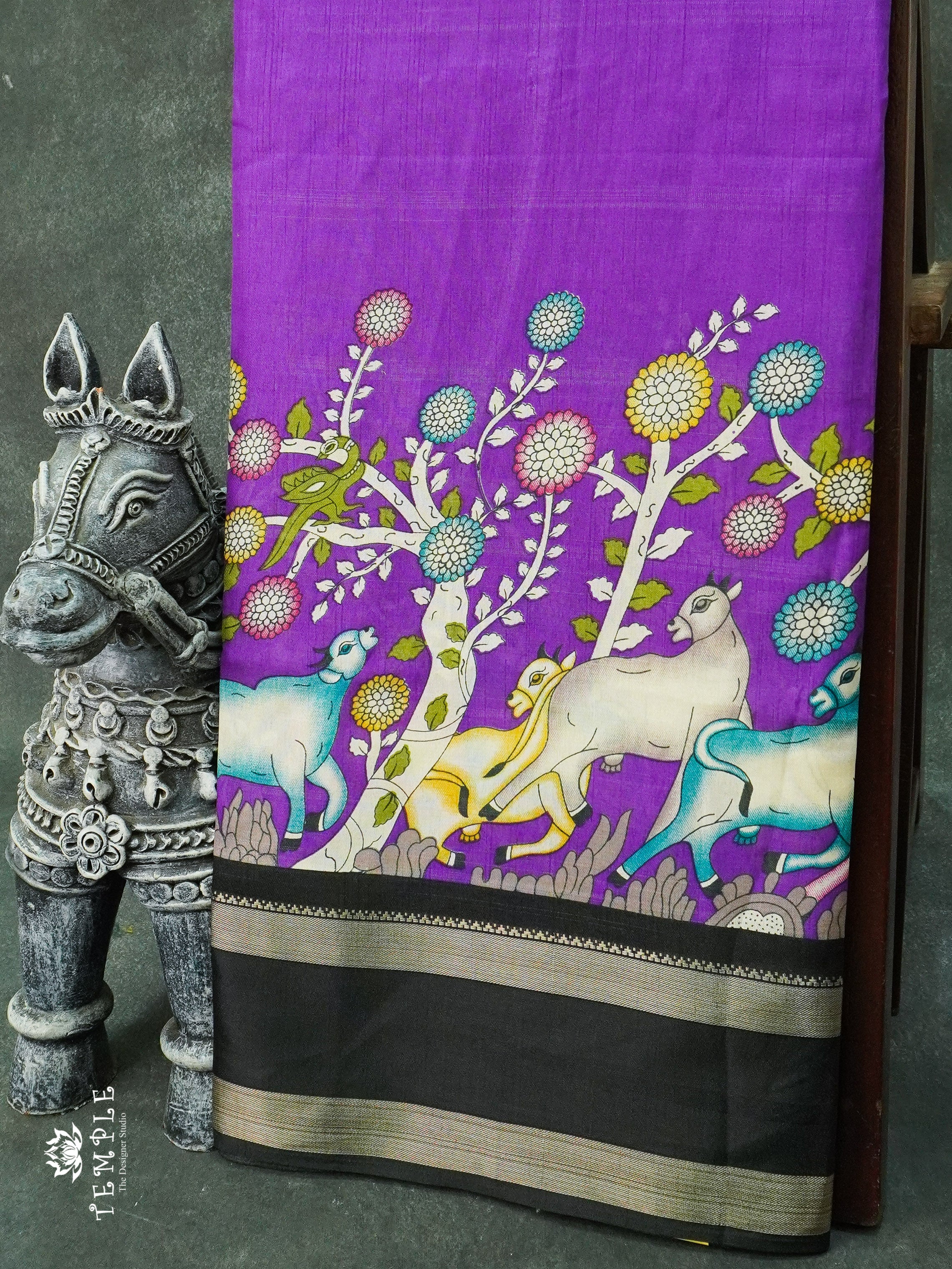 Pichwai Printed Saree | TTDS1200 | Sparkling Deals