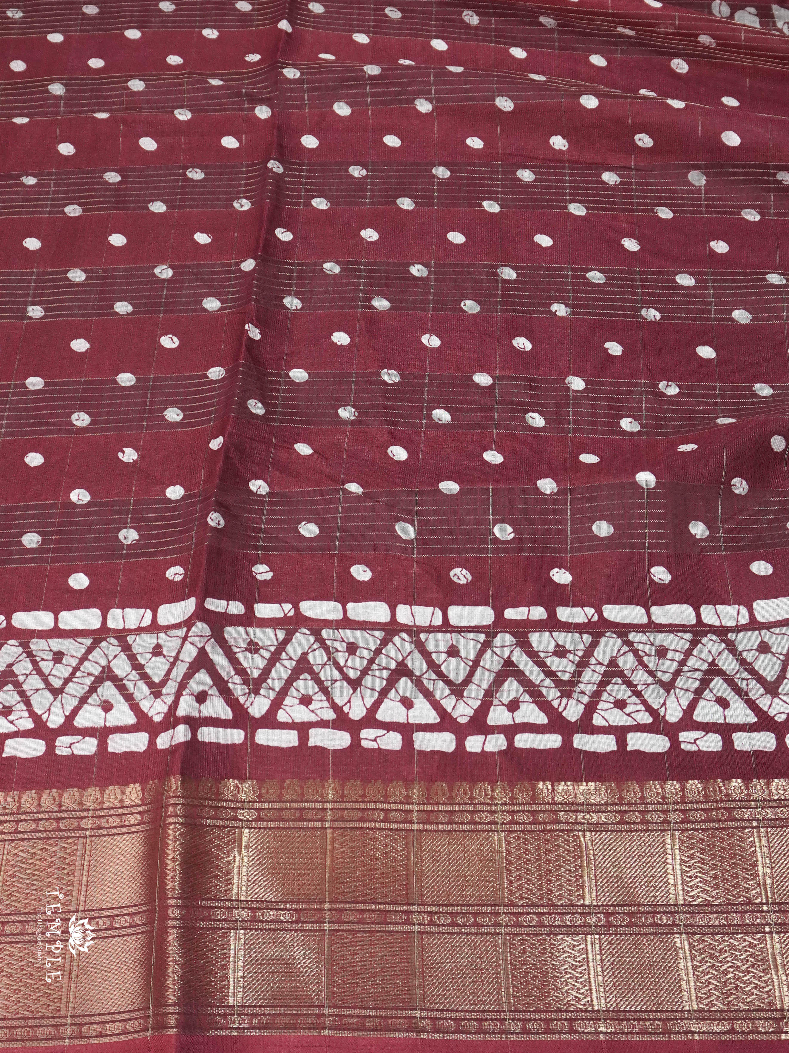 Batik Printed Saree | TTDS1620 | Pongal Fest