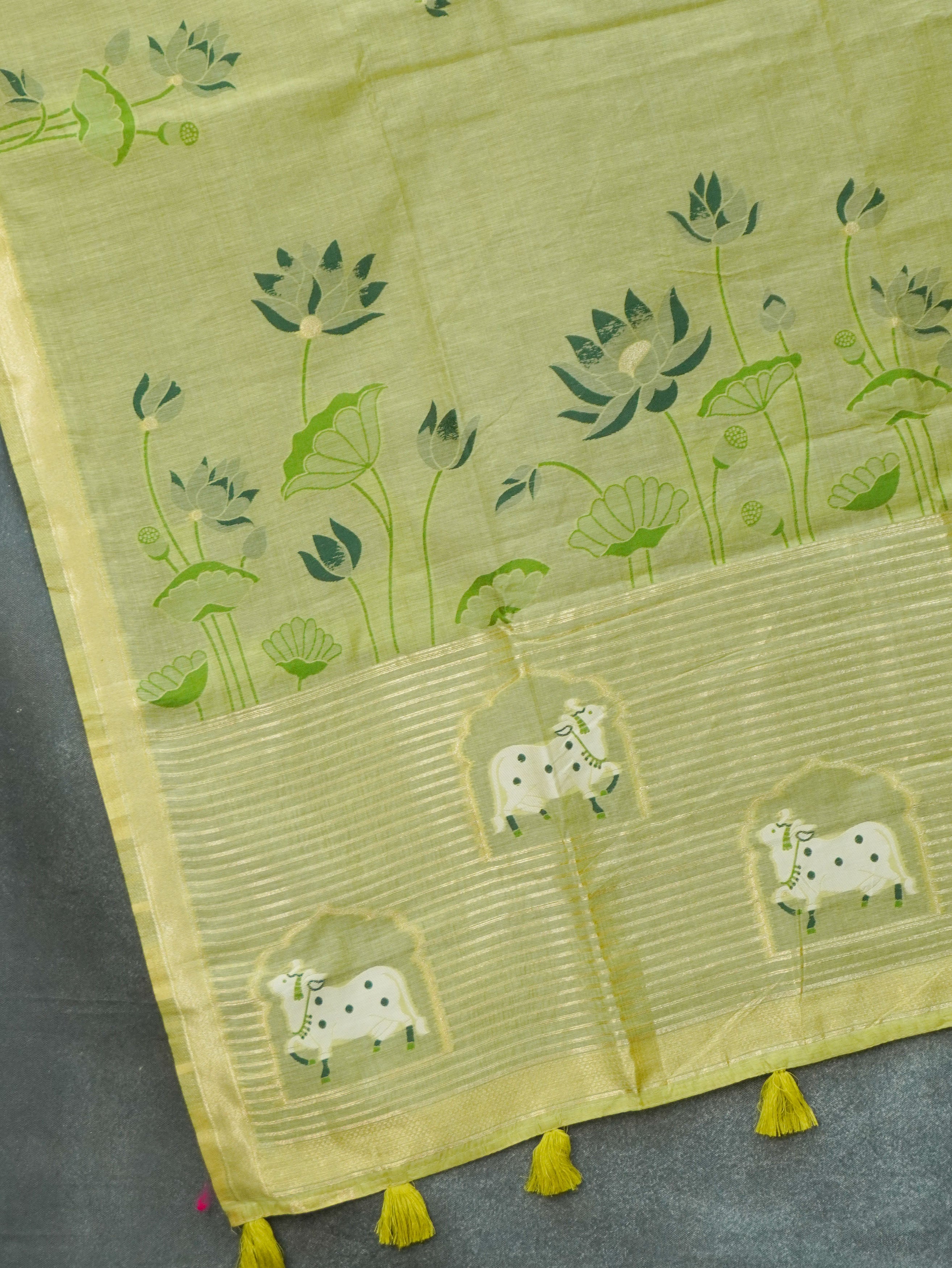 Munga Silk Cotton Saree | TTDS3502