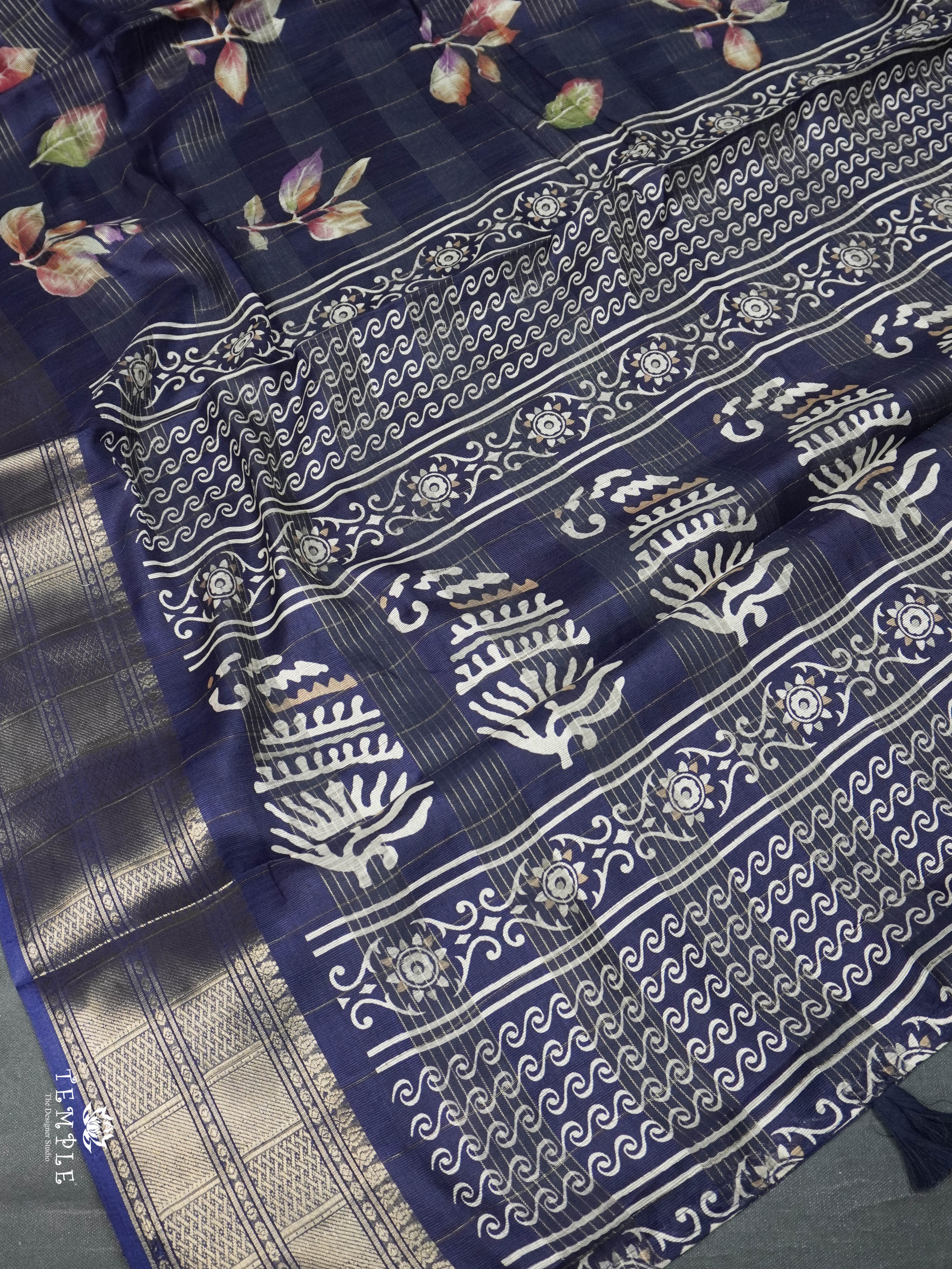 Fancy Printed Saree | TTDS1619 | Pongal Fest