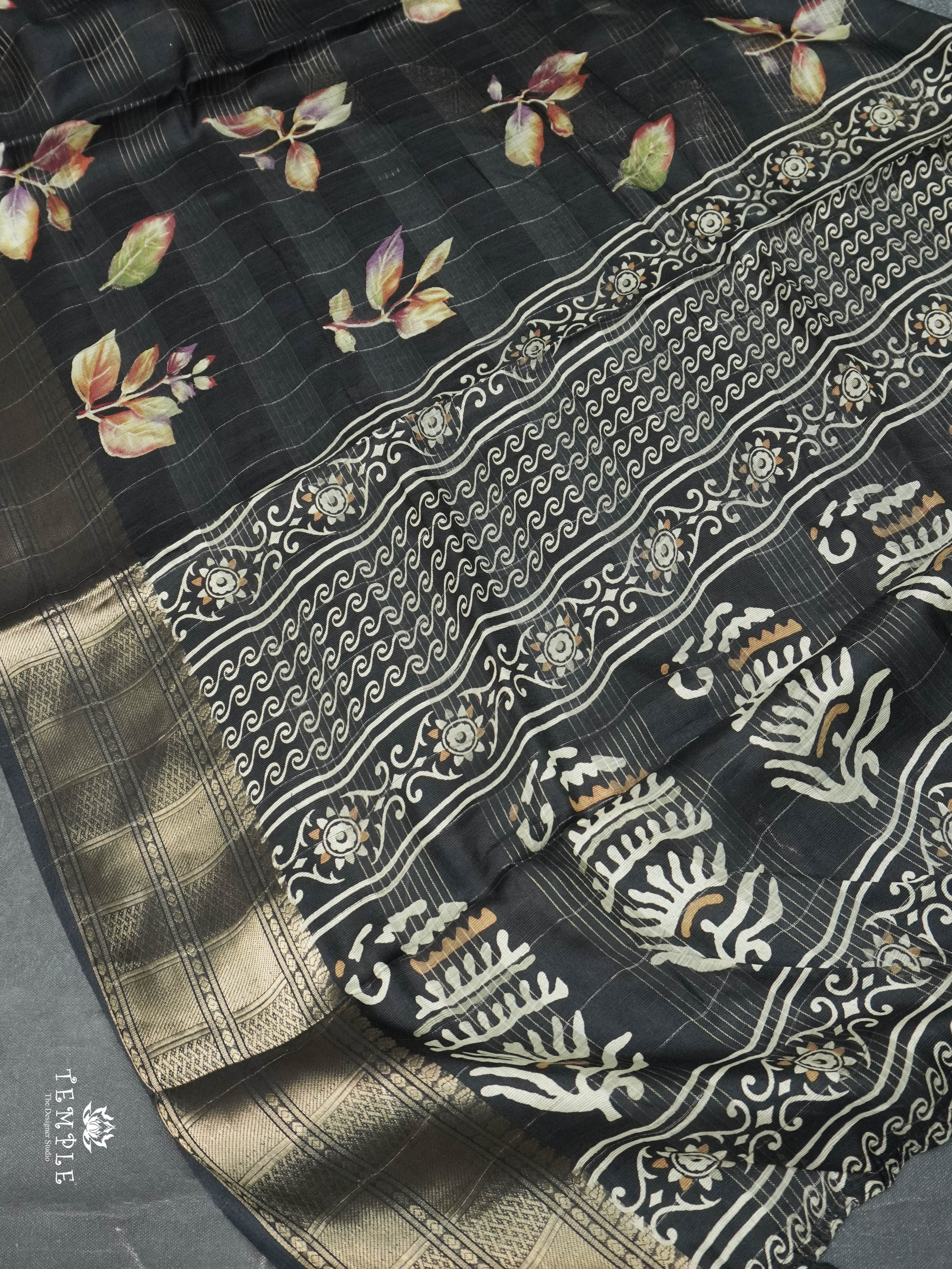 Fancy Printed Saree | TTDS1619 | Pongal Fest