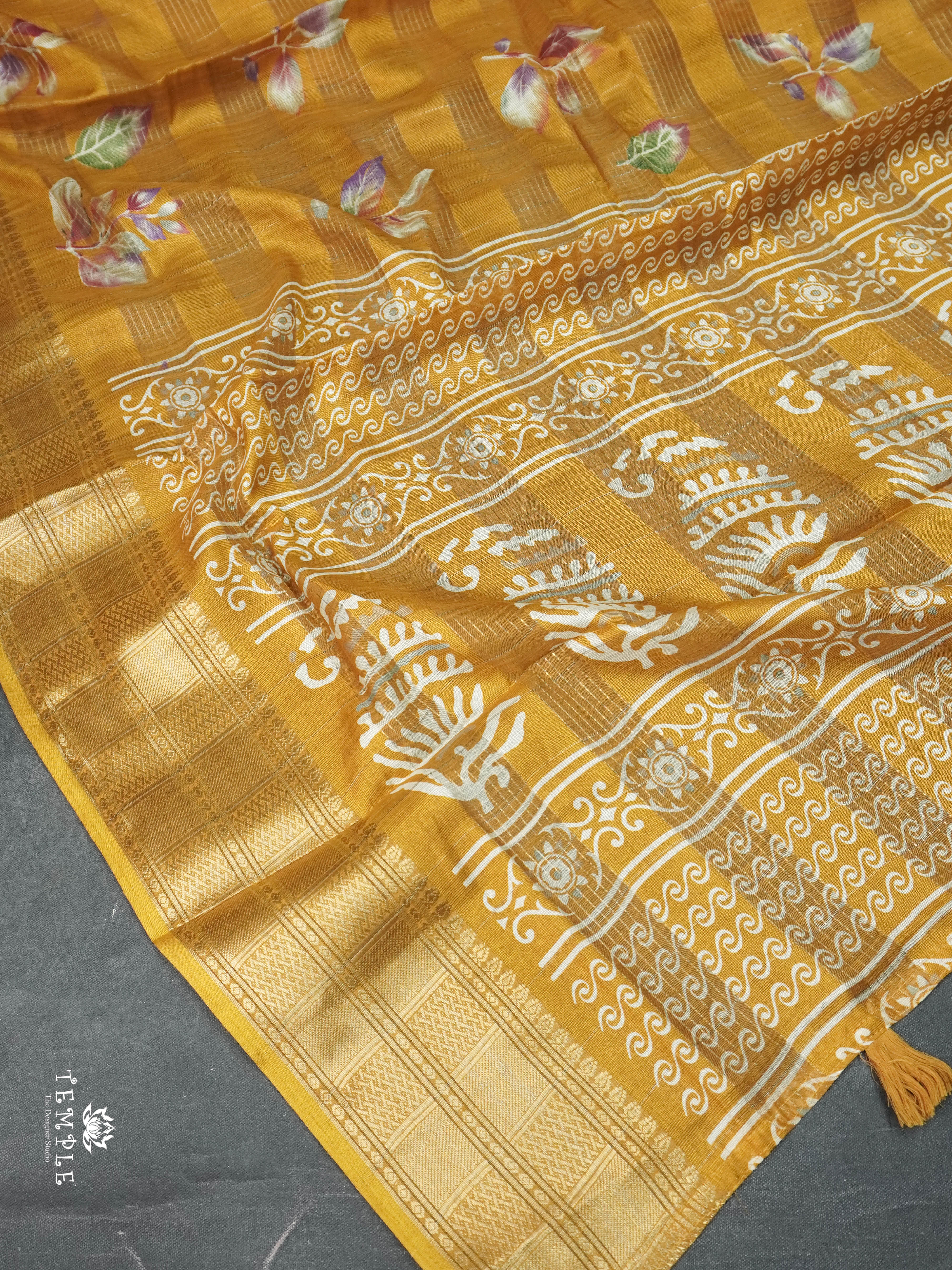 Fancy Printed Saree | TTDS1619 | Pongal Fest