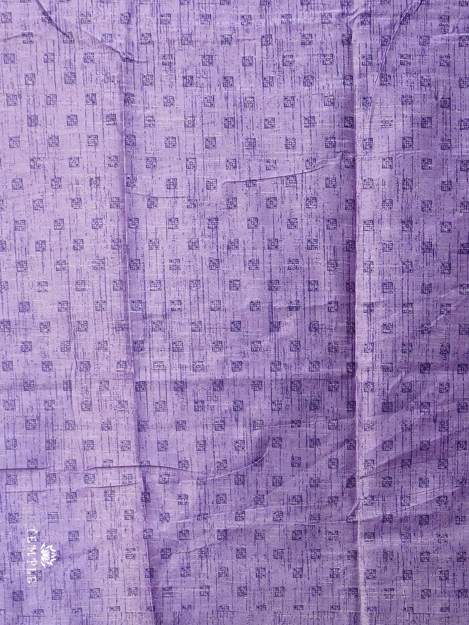Printed Tussar Silk Saree | TTDS3076