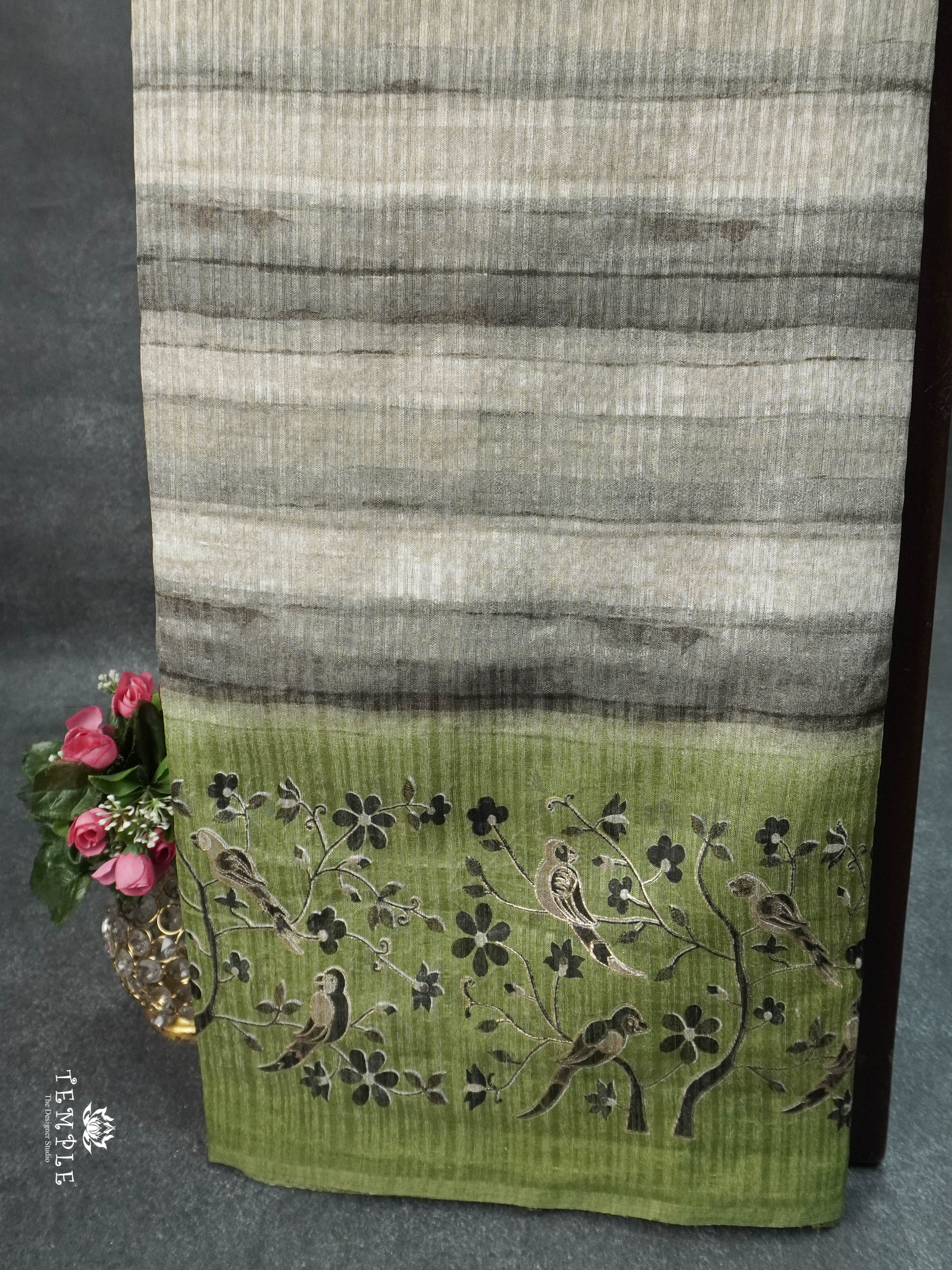 Bamboo Silk Saree | TTDS1609