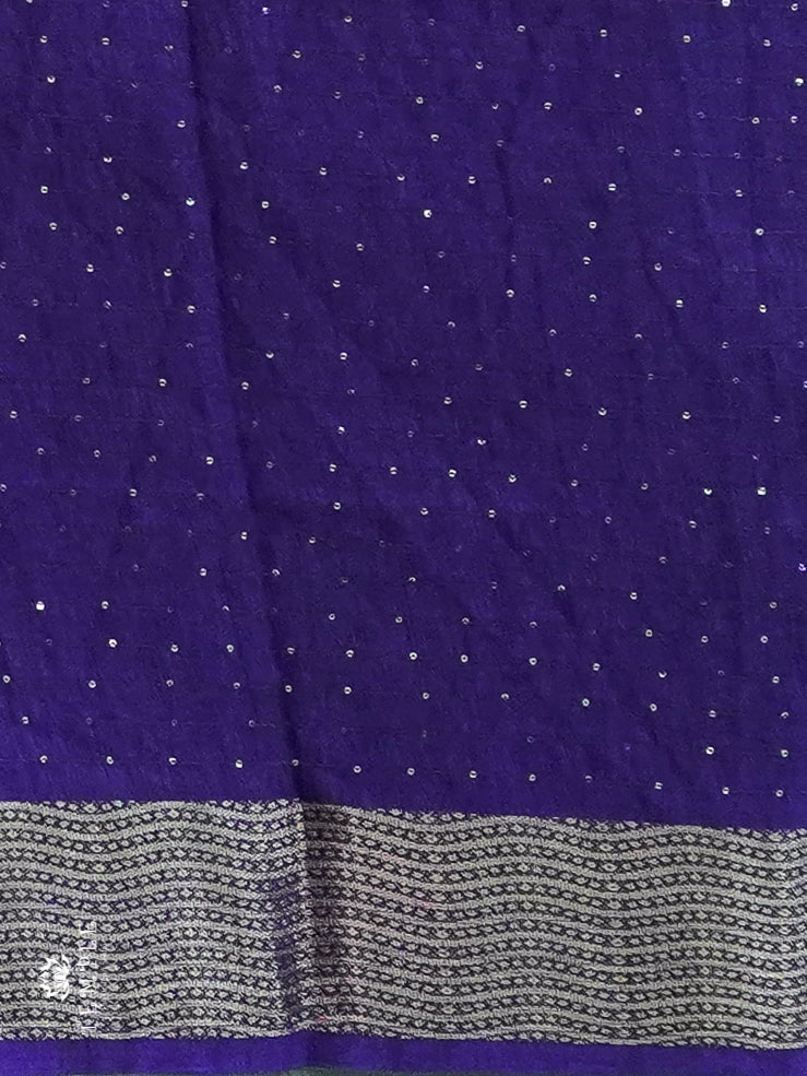 Sequins Kadhi Silk Saree  | TTDS1203 | Sparkling Deals