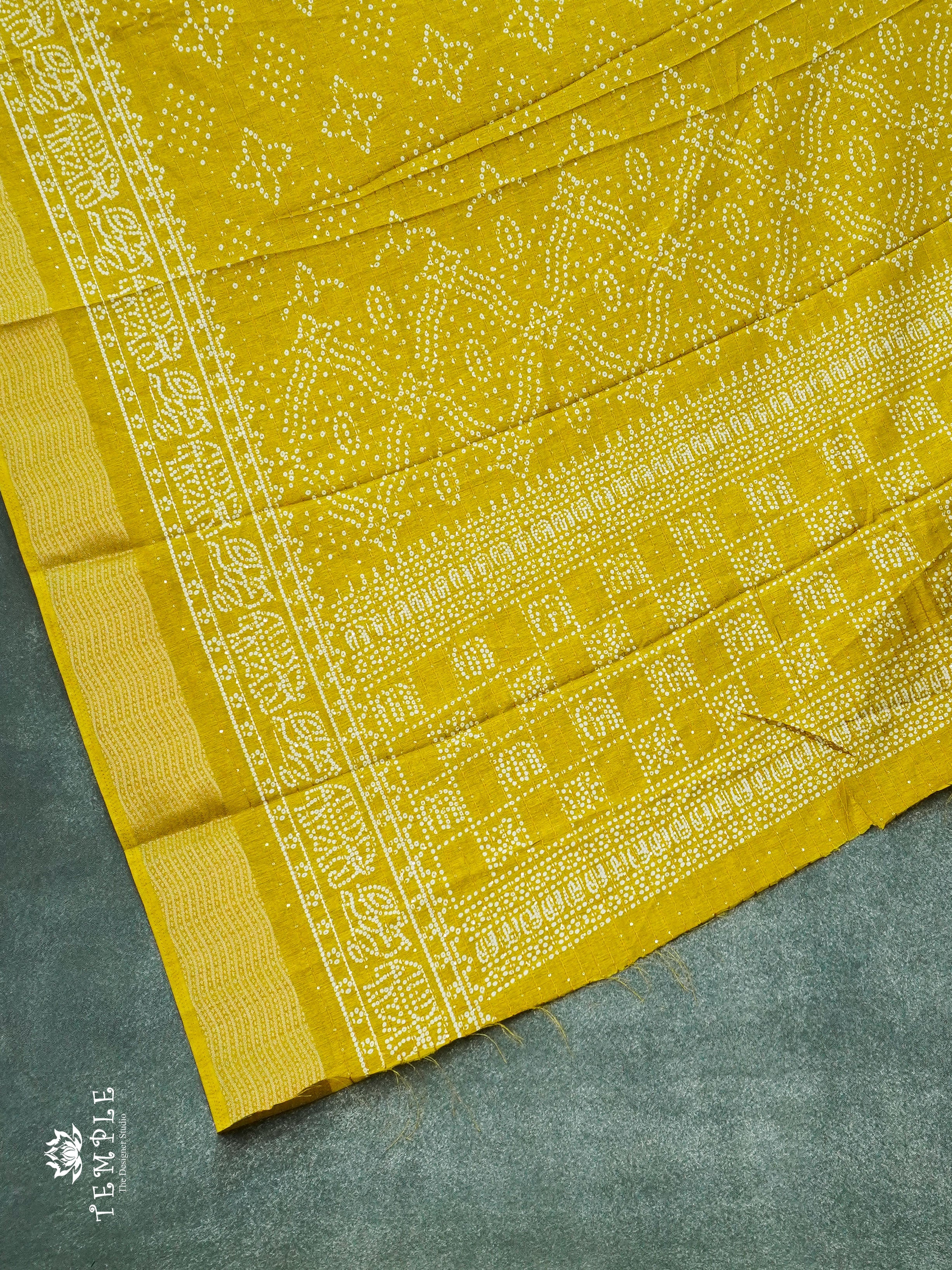 Sequins Kadhi Silk Saree  | TTDS1203 | Sparkling Deals