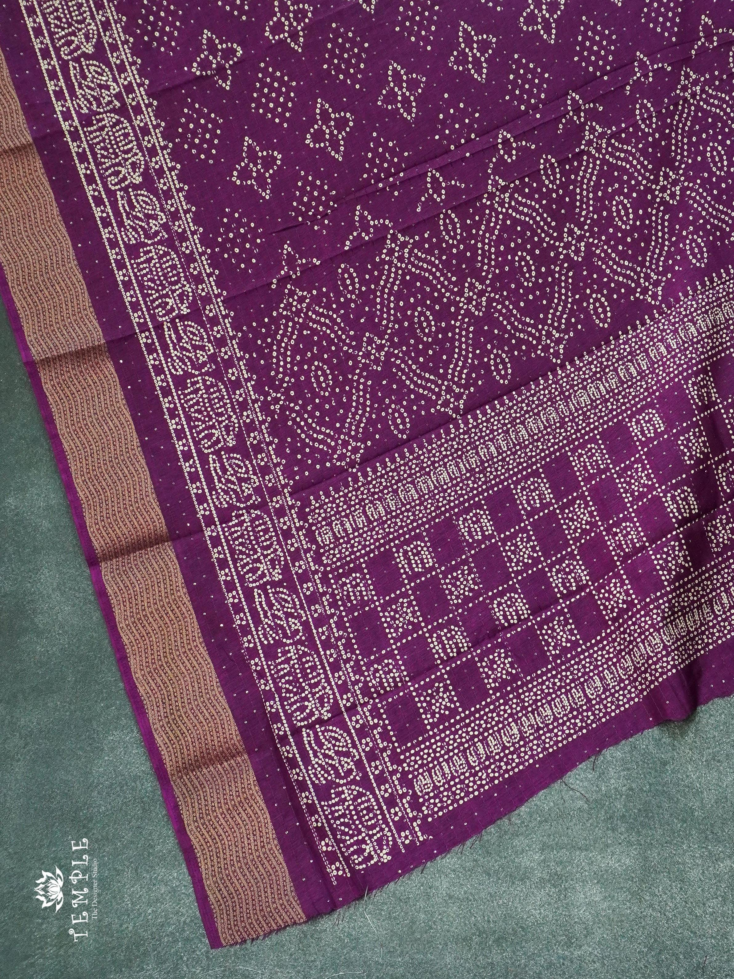 Sequins Kadhi Silk Saree  | TTDS1203 | Sparkling Deals