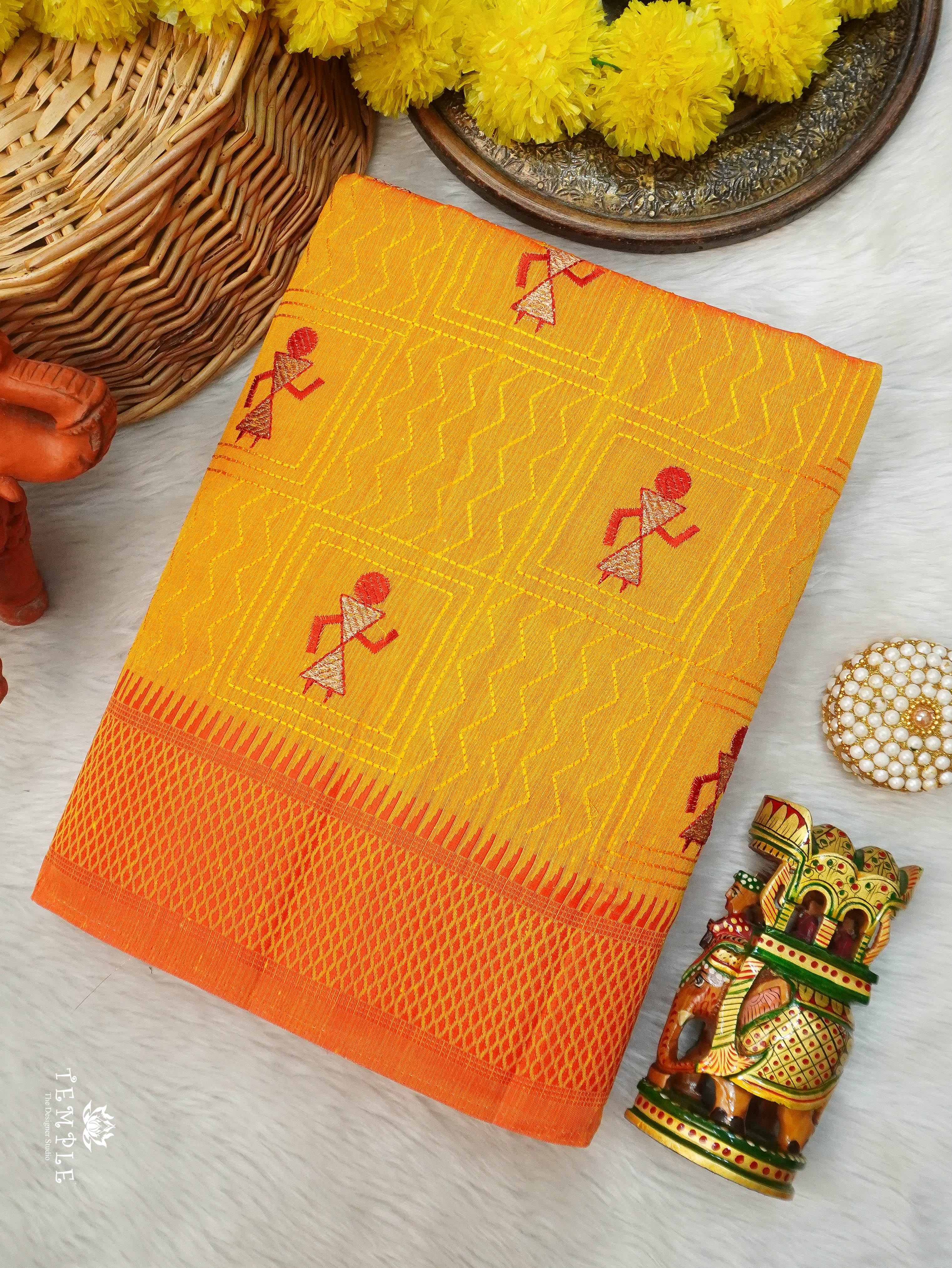 Tussar Silk Saree | TTDS3062