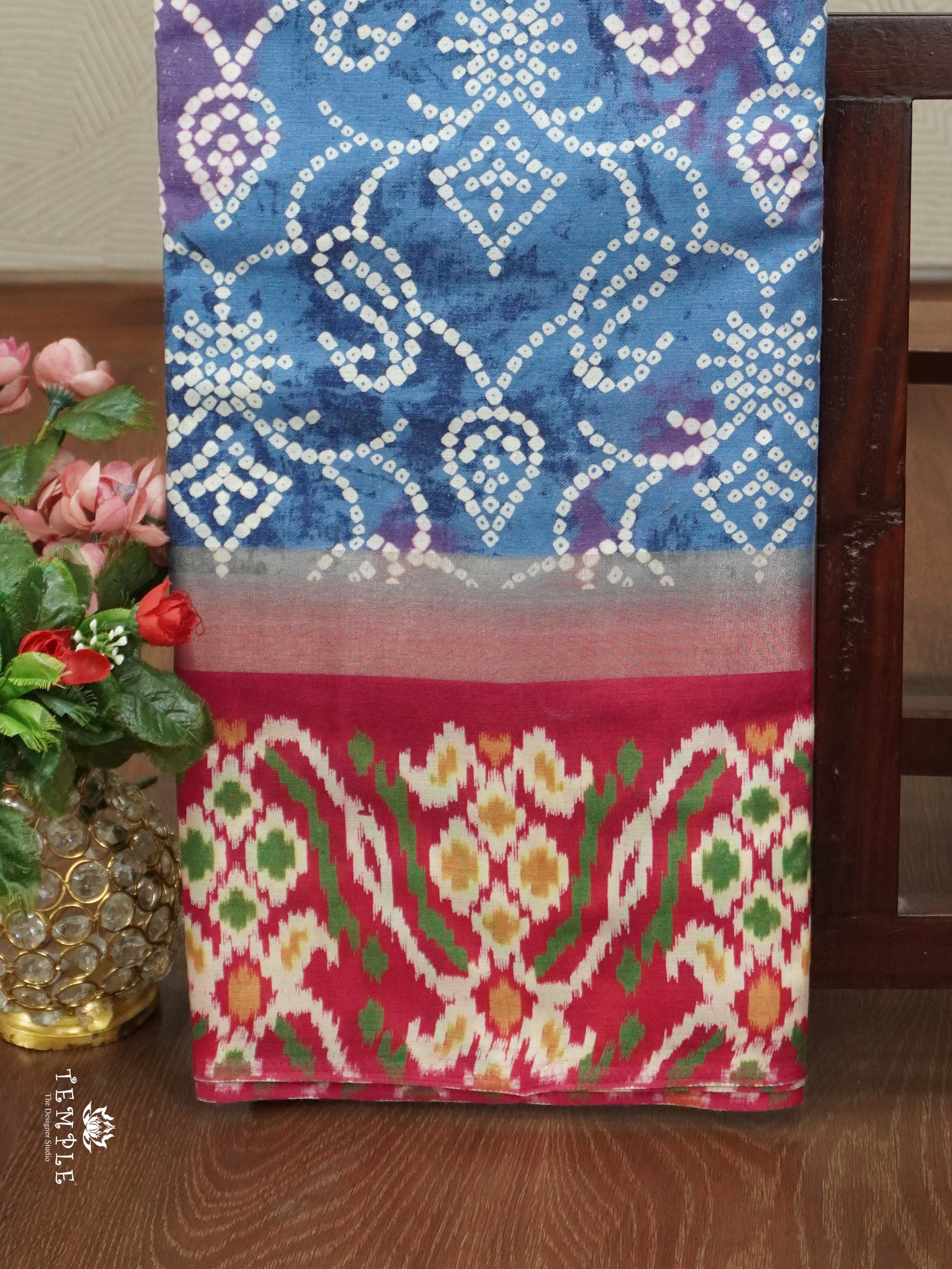 Printed Binny Silk Saree | TTDS2608