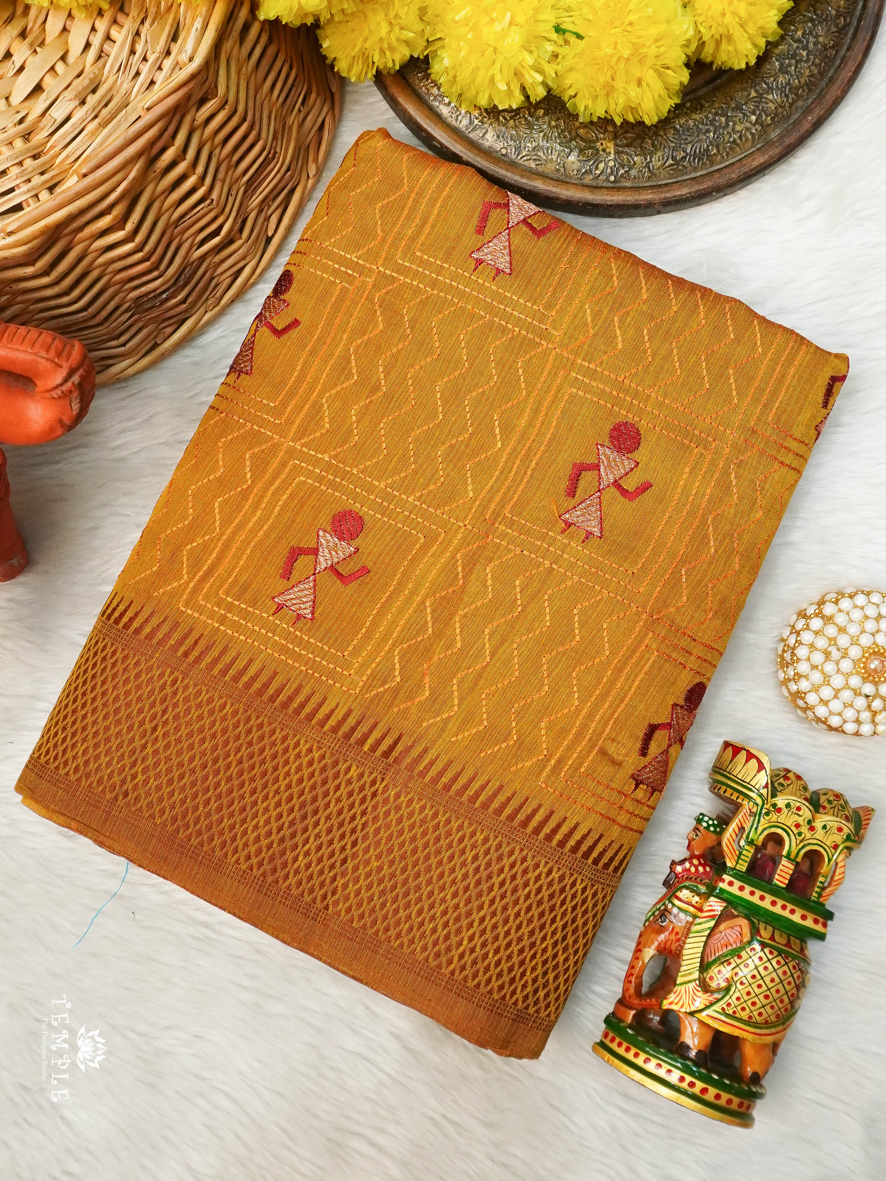 Tussar Silk Saree | TTDS3062
