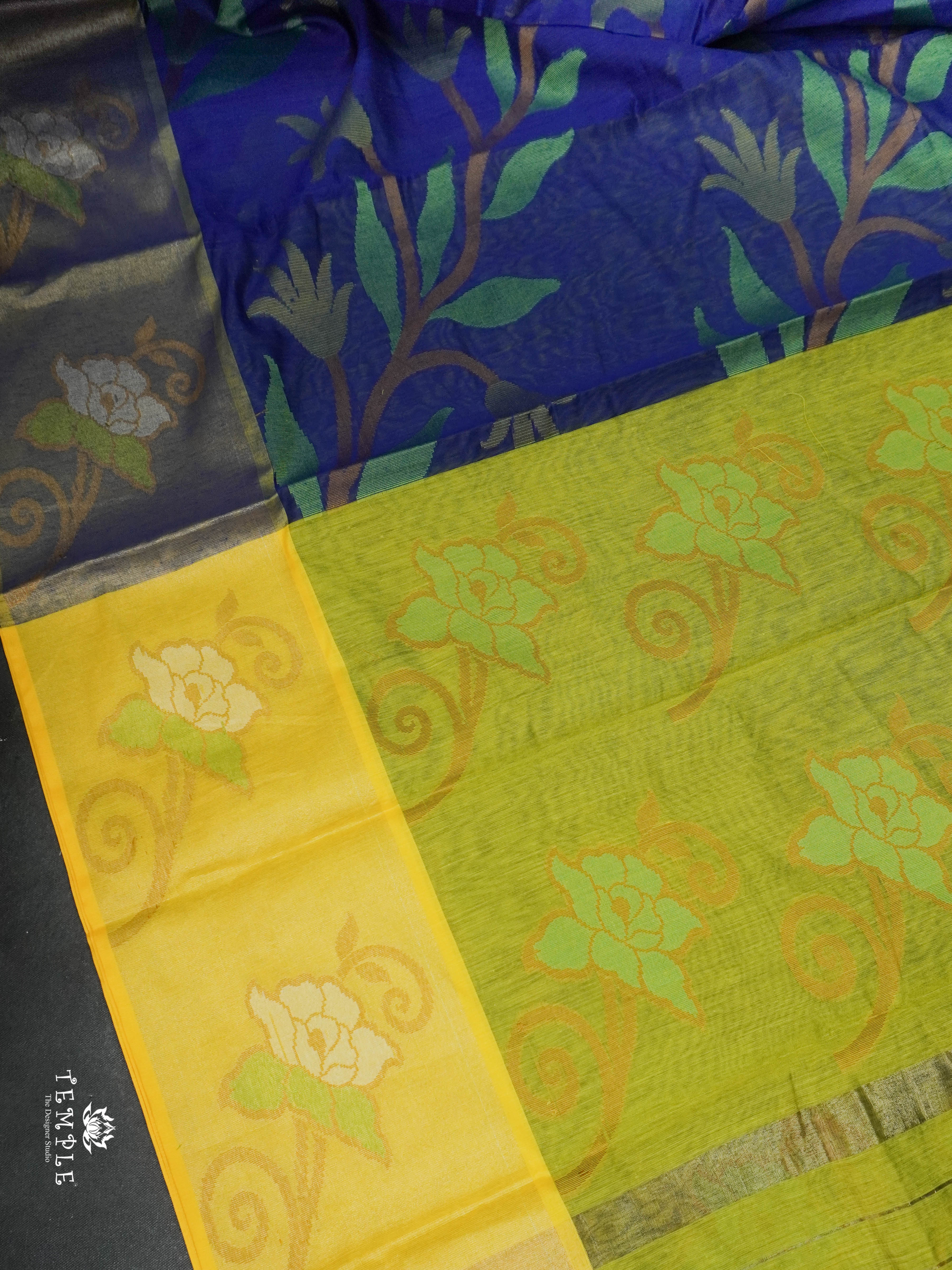 Ikkat Pochampally Saree  | TTDS1103 | Pongal Fest