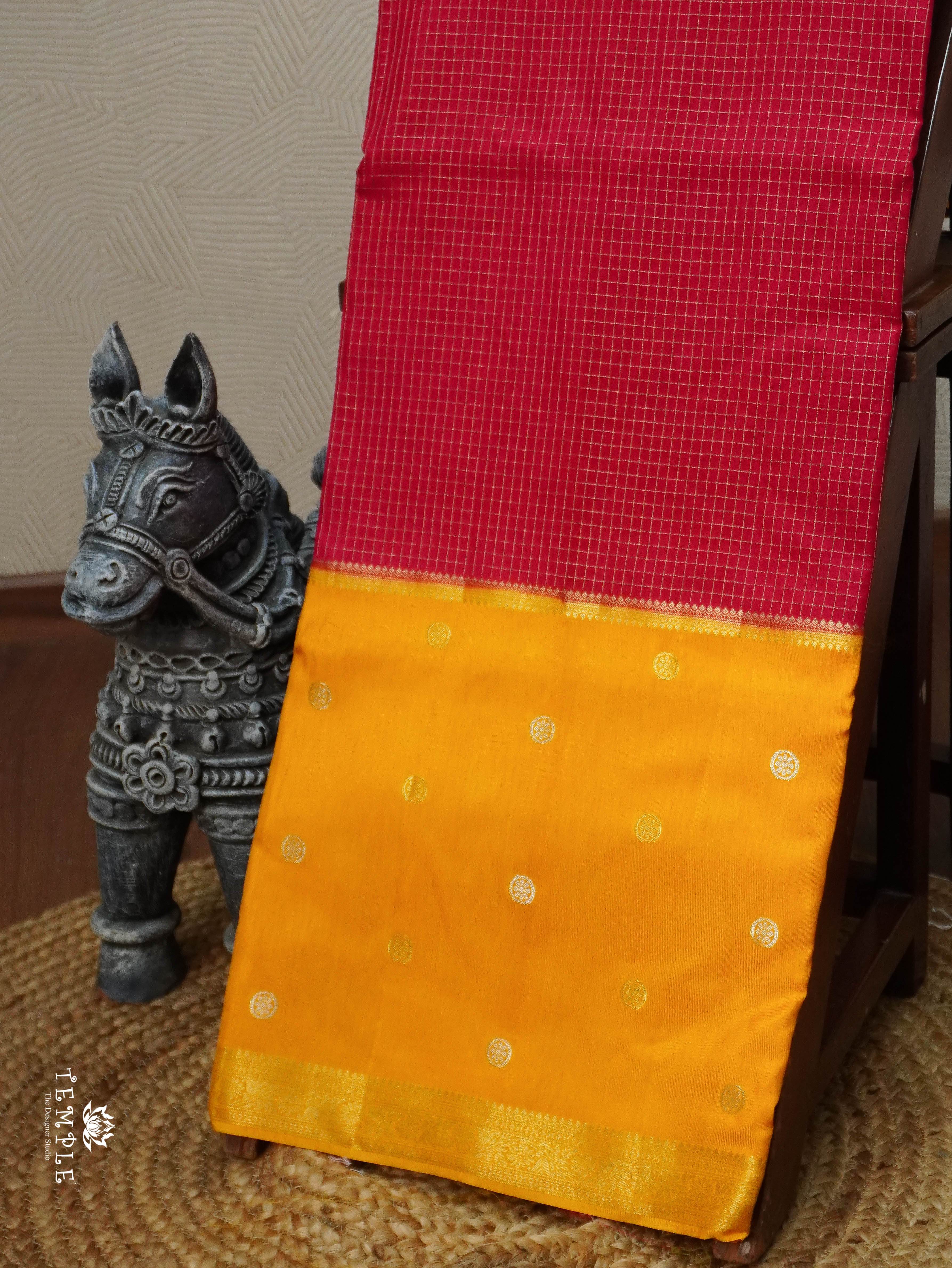 Semi Mysore Silk Saree | TTDS2783