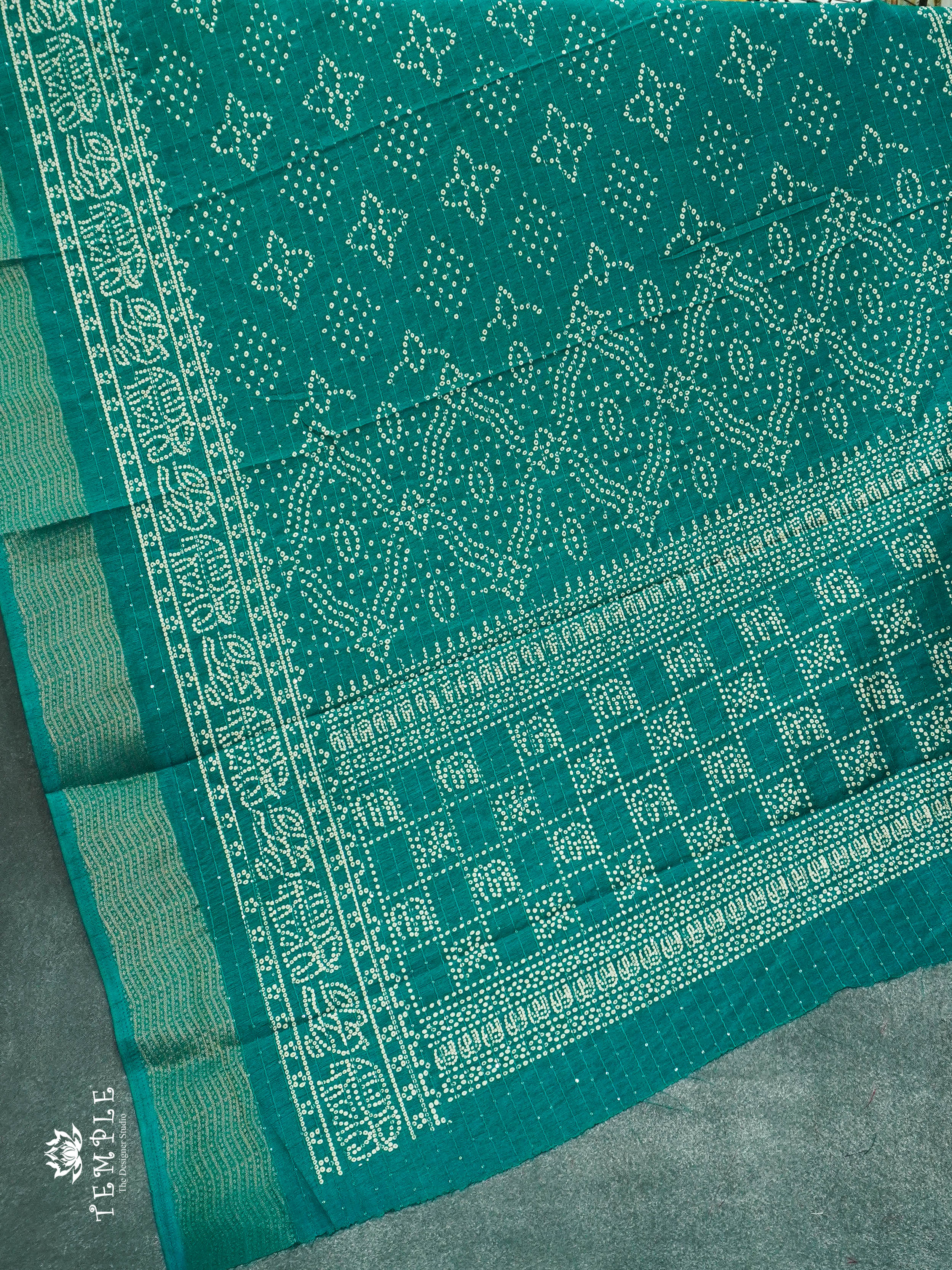 Sequins Kadhi Silk Saree  | TTDS1203 | Sparkling Deals