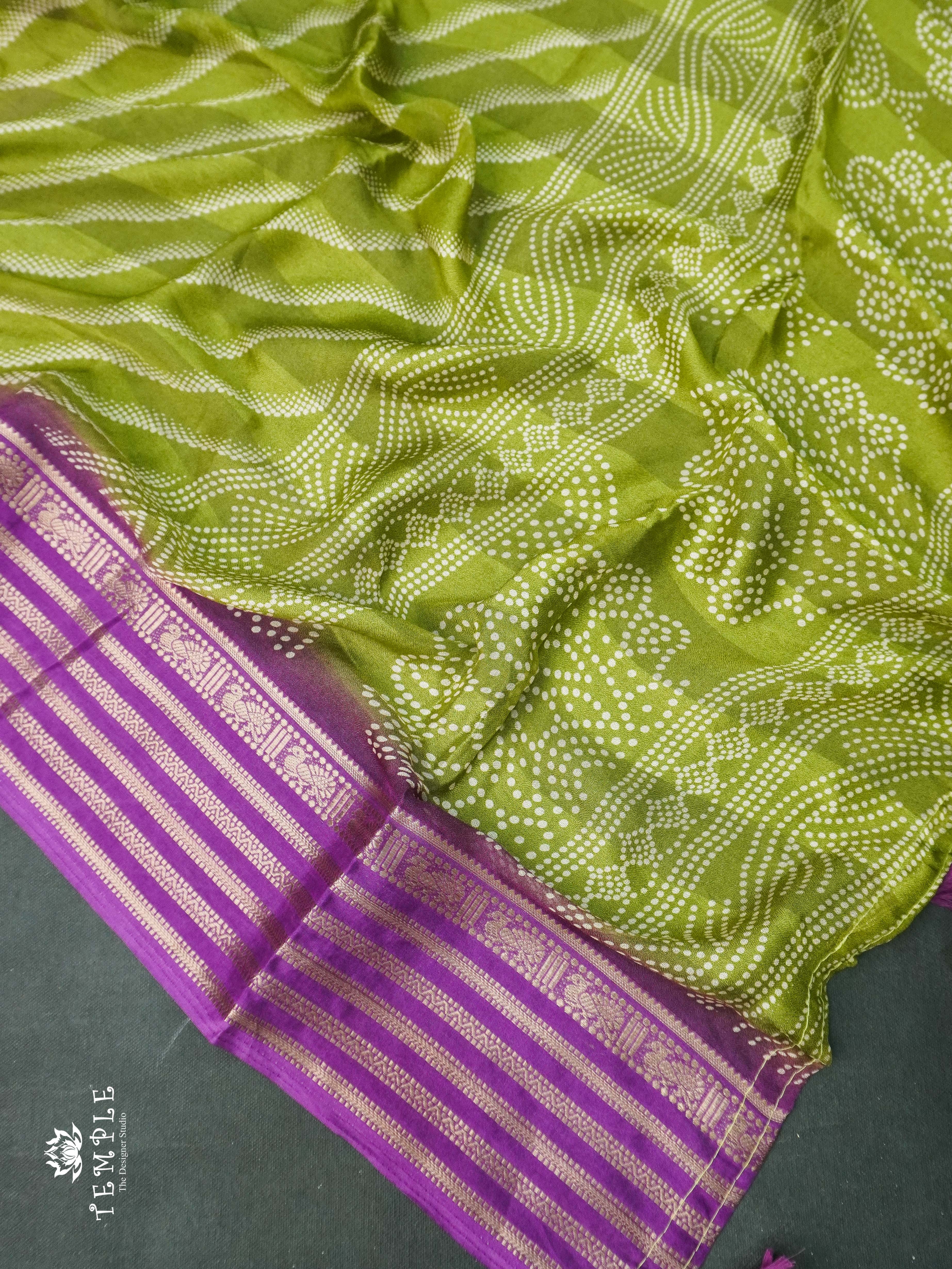 Fancy Printed Georgette Saree | TTDS1201