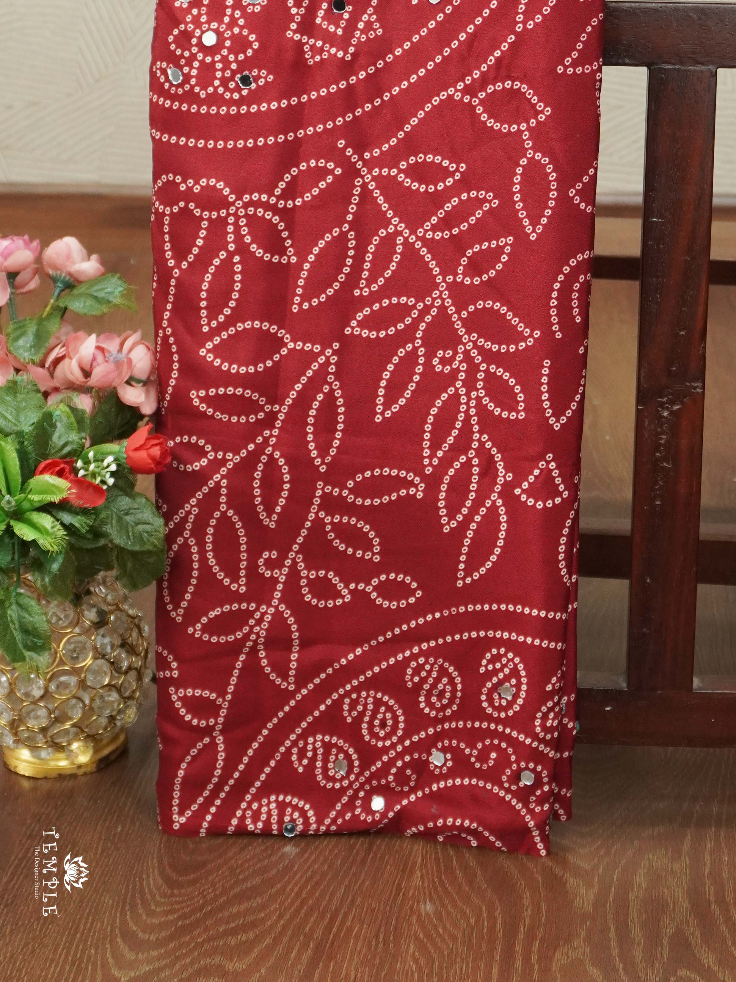 Bandhini Printed Saree | TTDS2599