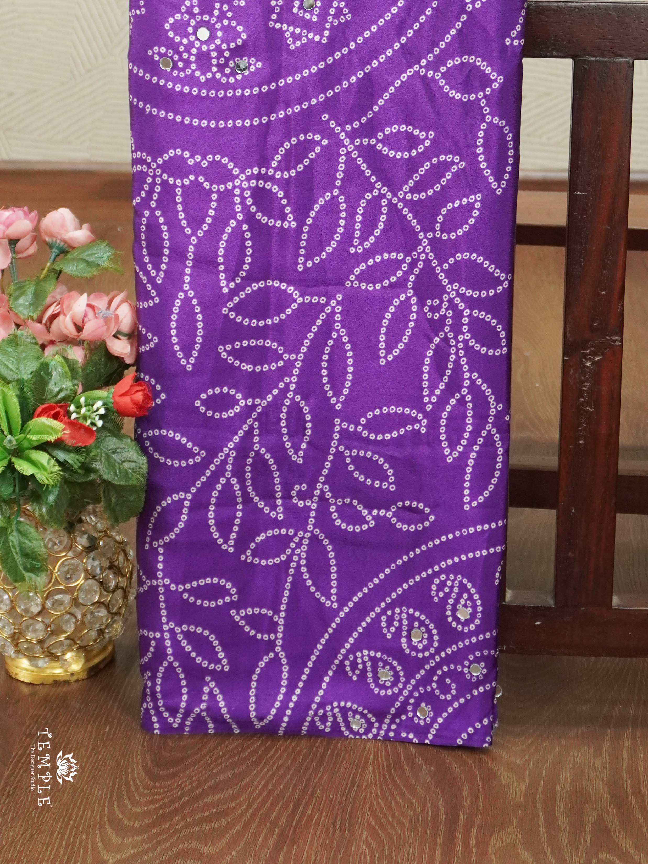 Bandhini Printed Saree | TTDS2599
