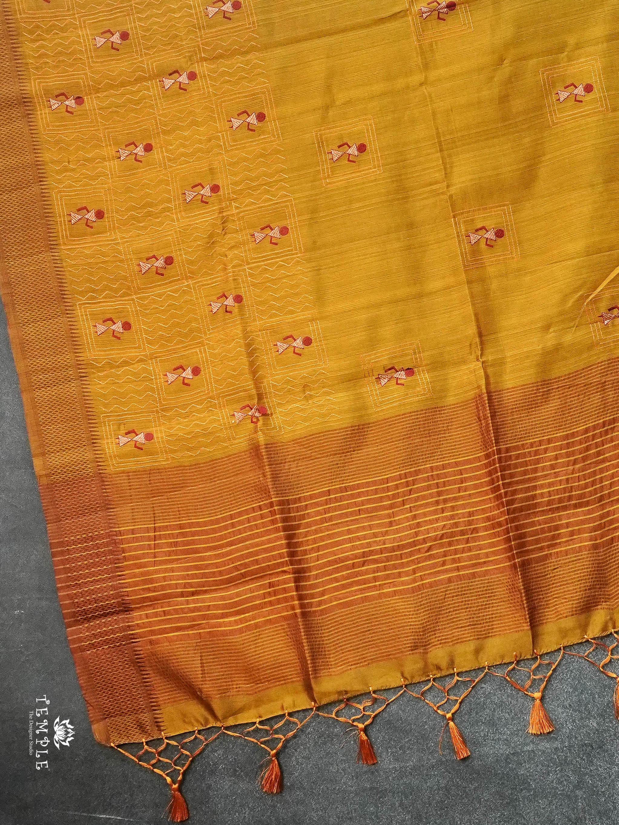 Tussar Silk Saree | TTDS3062