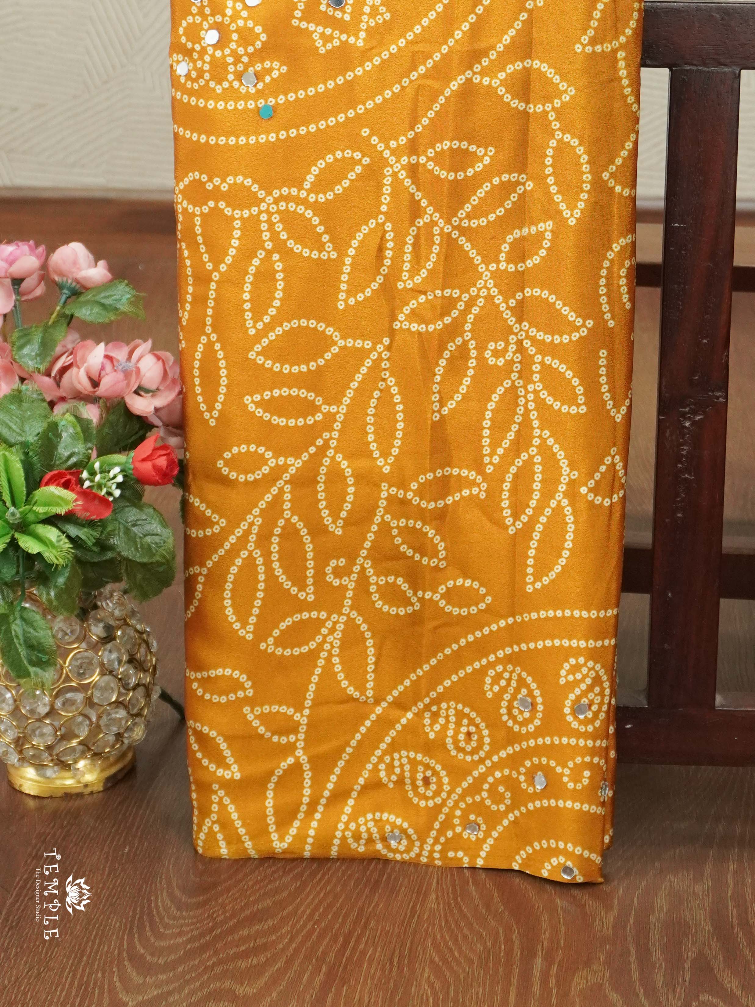 Bandhini Printed Saree | TTDS2599