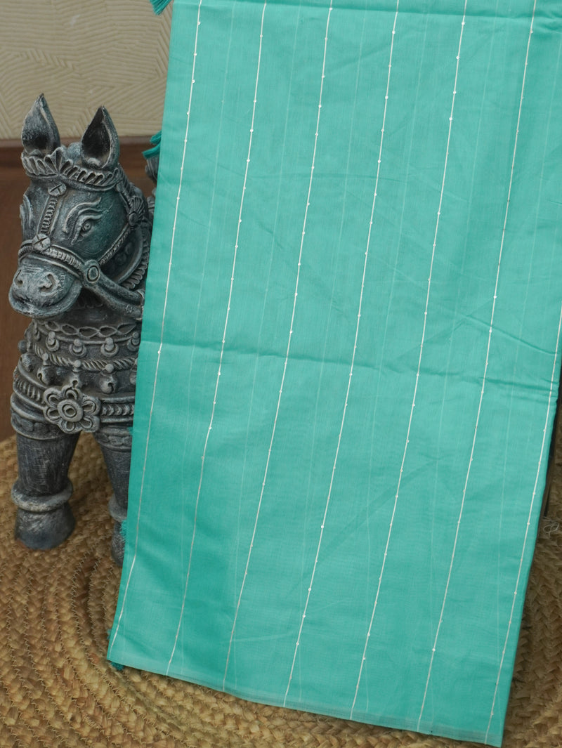 Chanderi Cotton Saree | TTDS3512