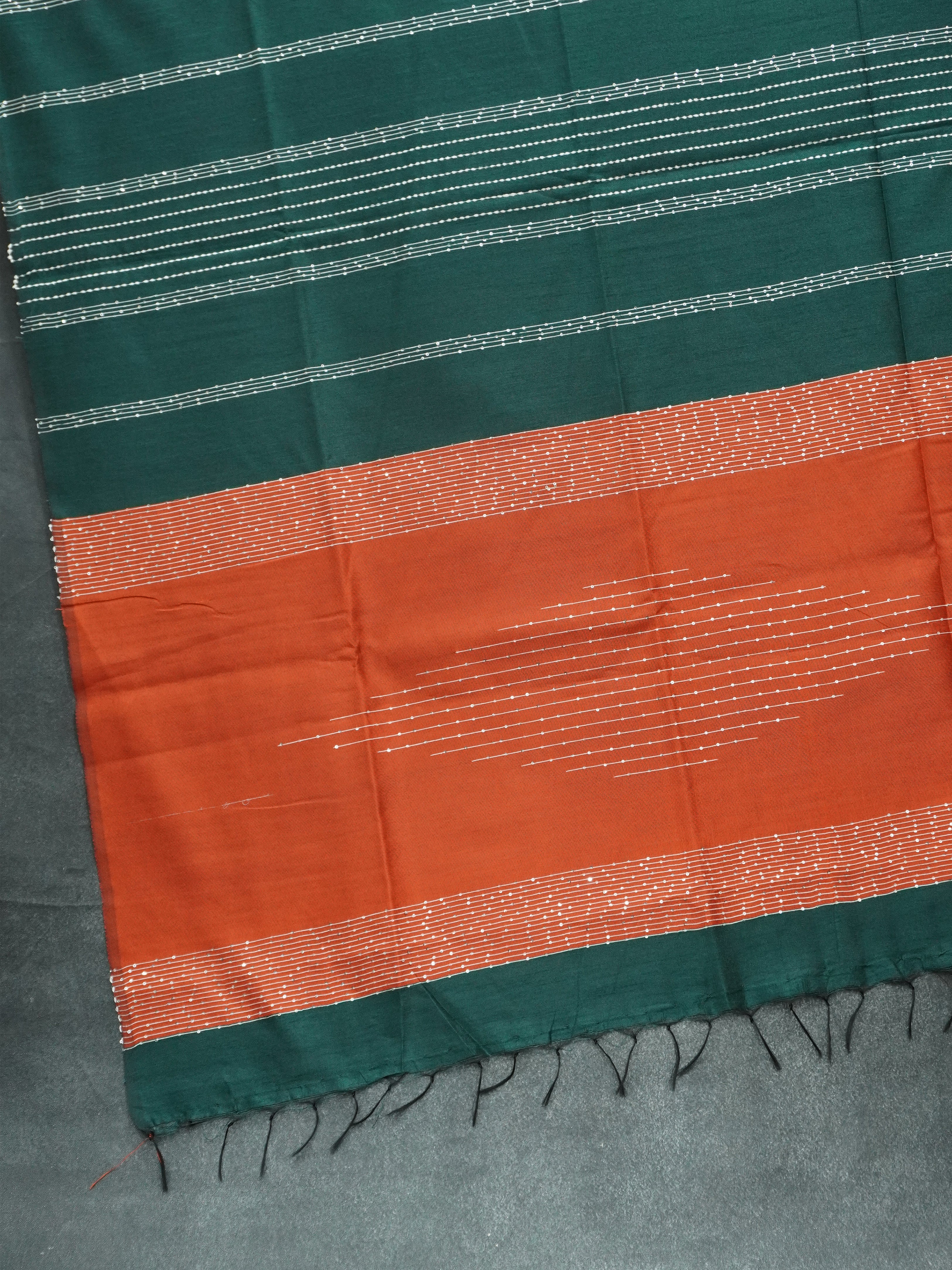 Raw Silk Saree with sequins Work | TTDS2100