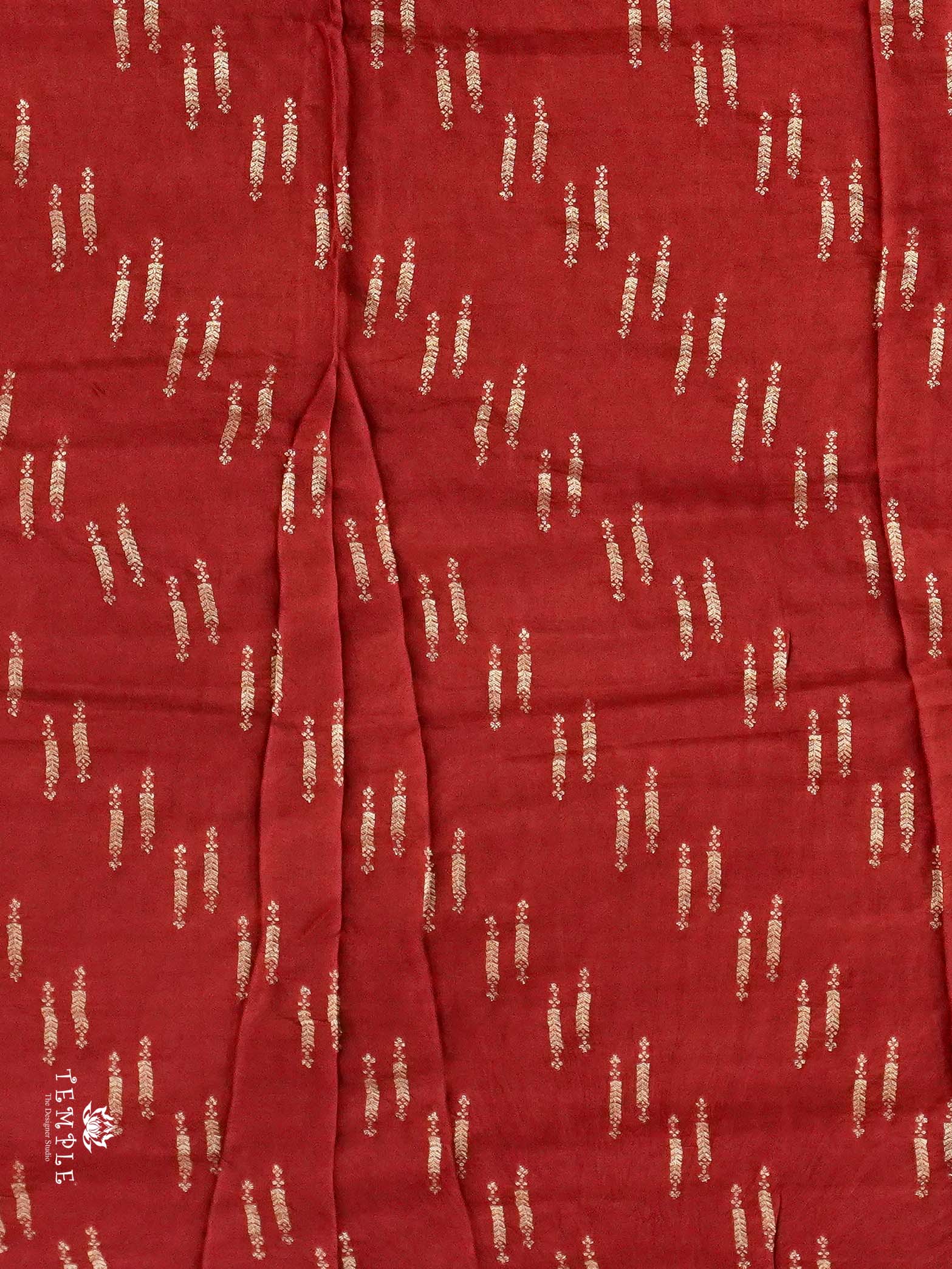 Semi Mysore Silk Saree With Deer Motif | TTDS2597