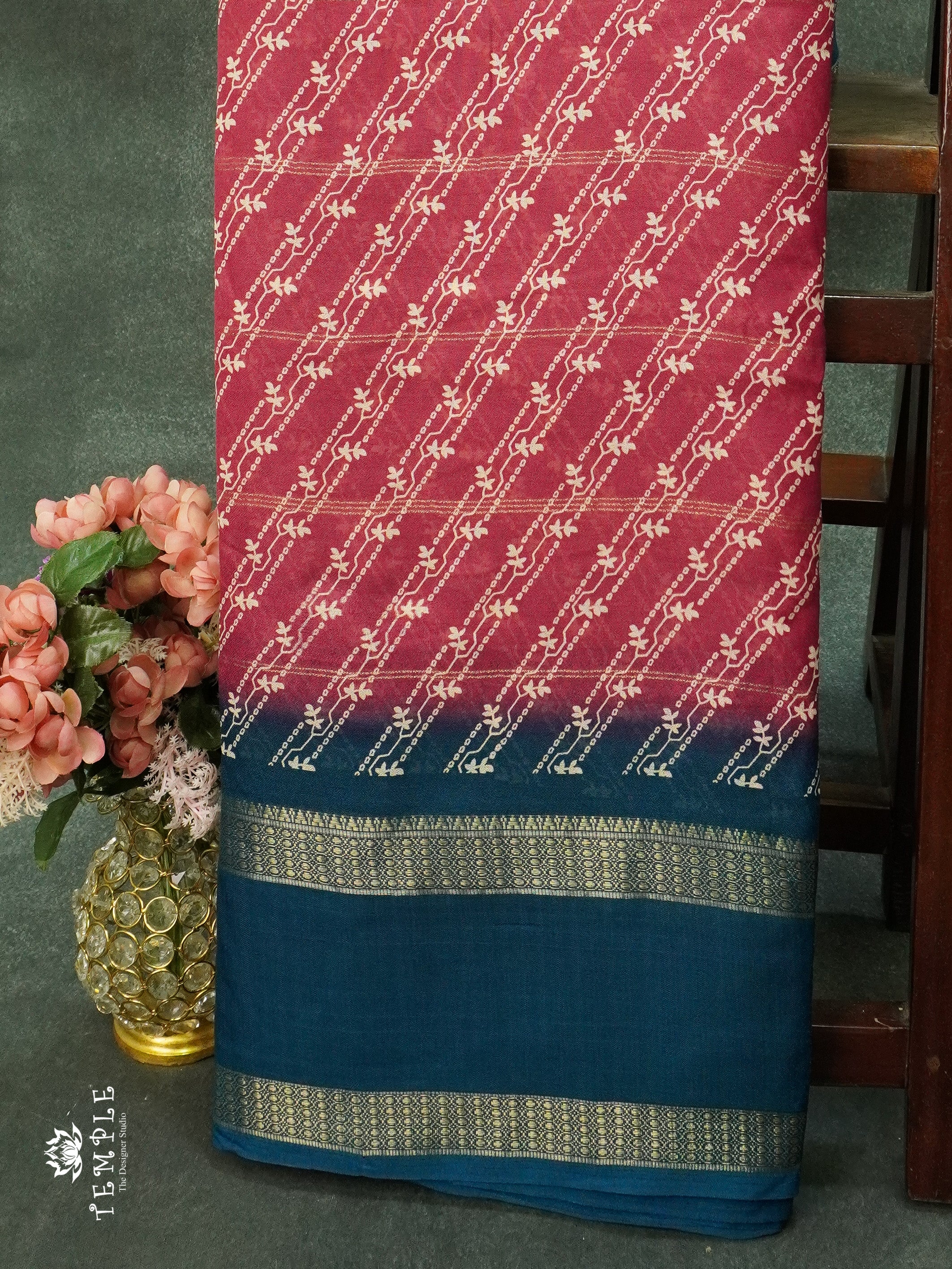 Fancy Georgette Saree | TTDS1202