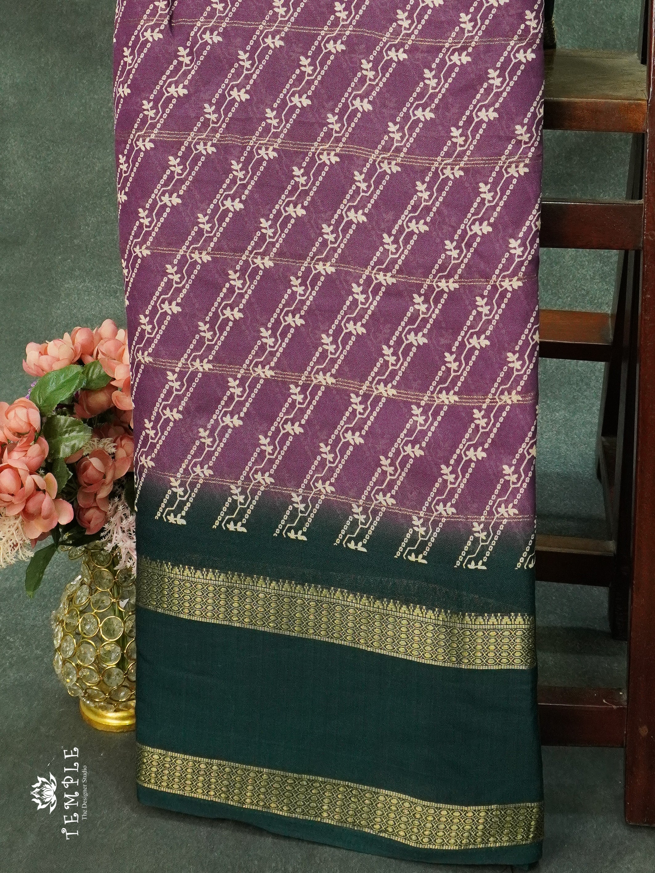 Fancy Georgette Saree | TTDS1202