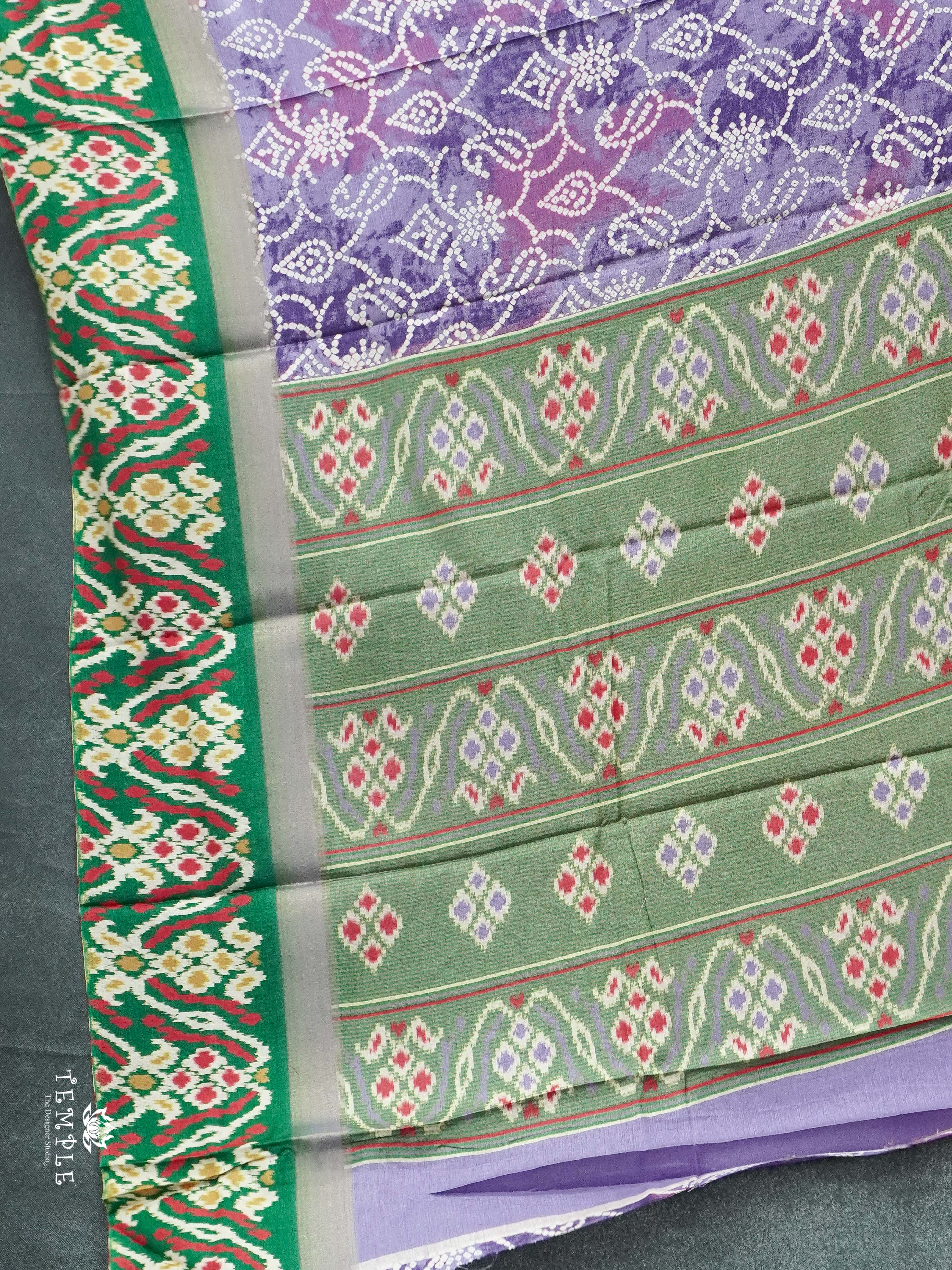 Printed Binny Silk Saree | TTDS2608
