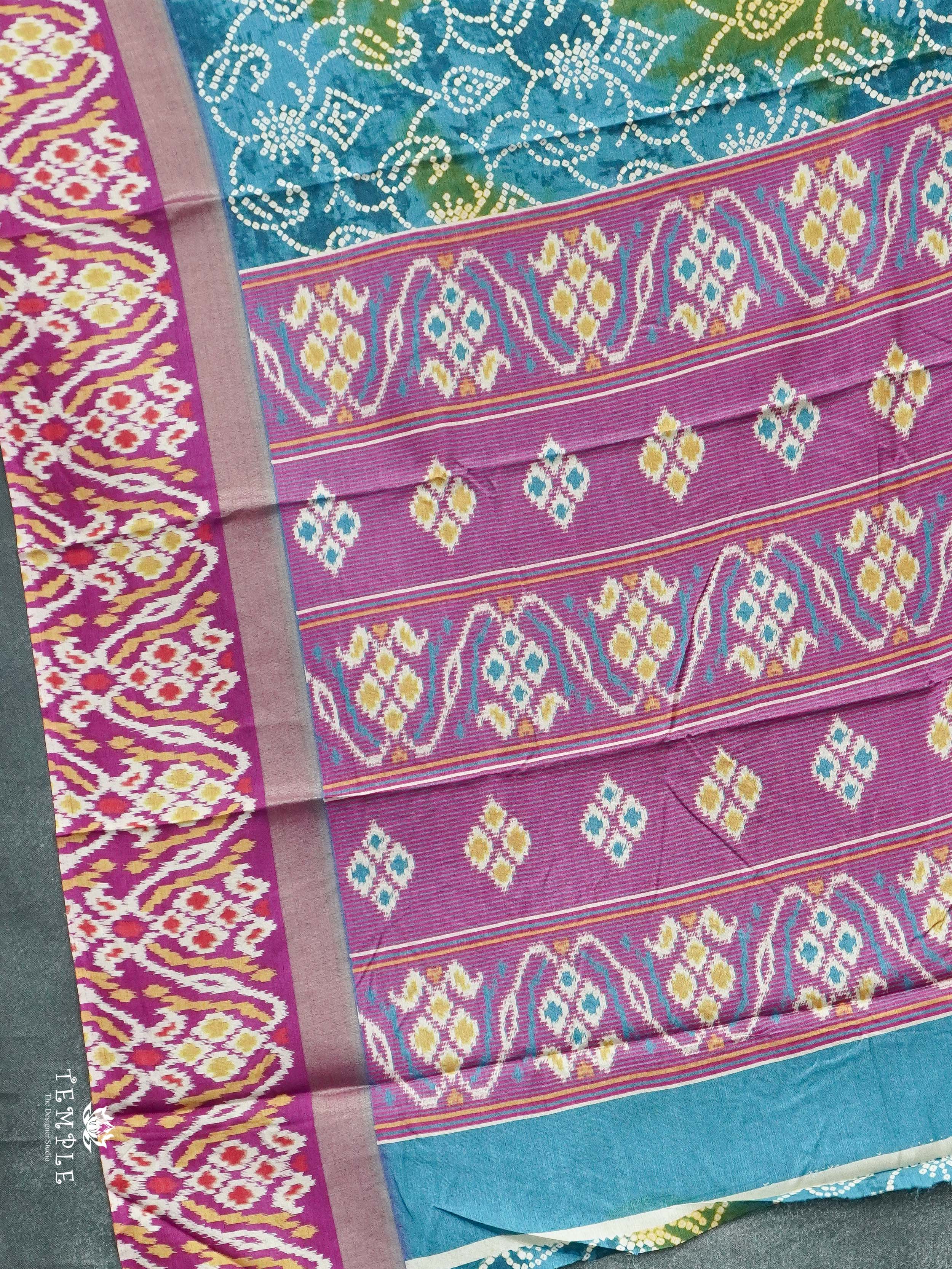 Printed Binny Silk Saree | TTDS2608