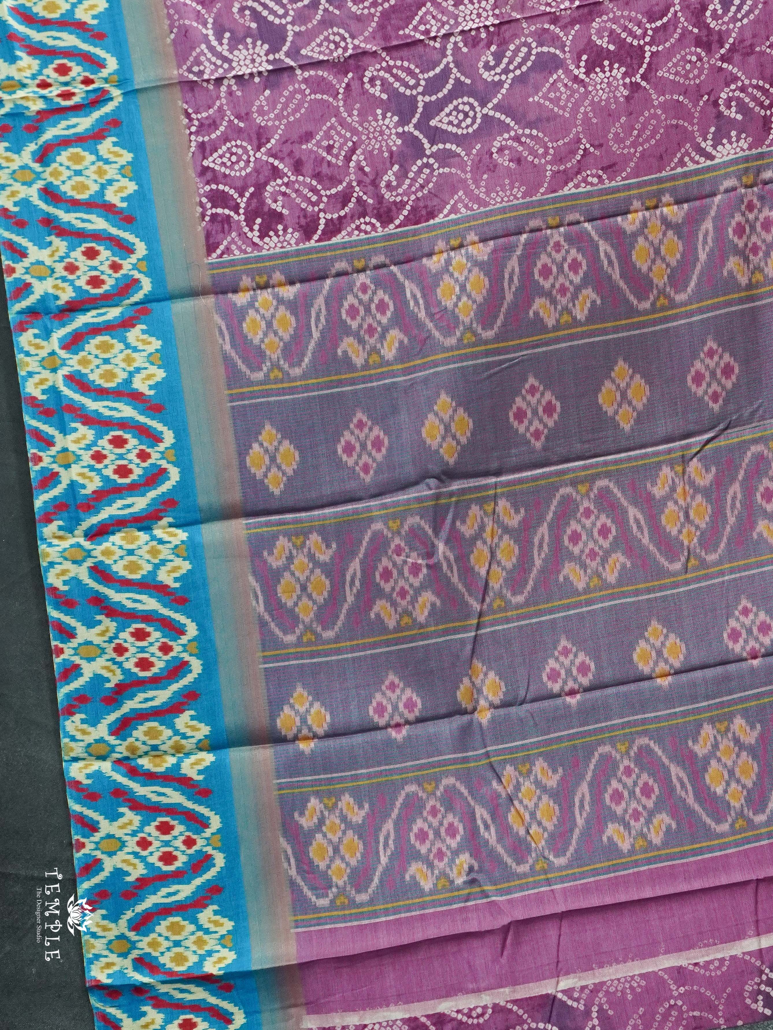Printed Binny Silk Saree | TTDS2608